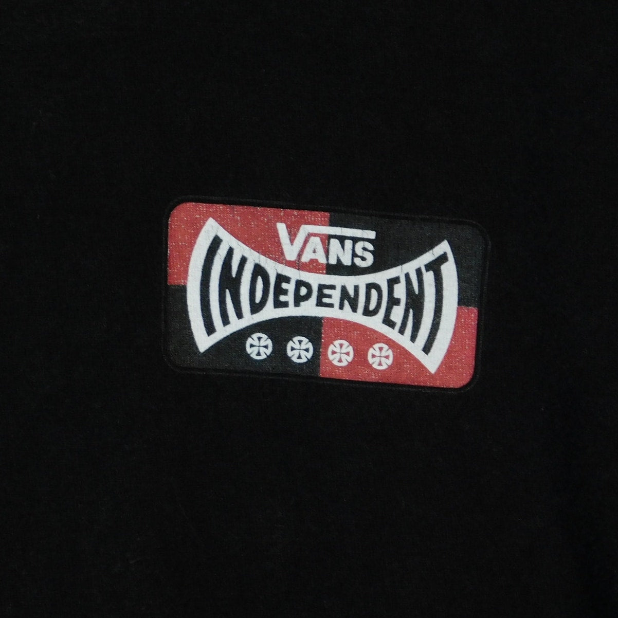 Vans x Independent Trucks T Shirt Mens Medium Black Skateboarding Skate Graphic
