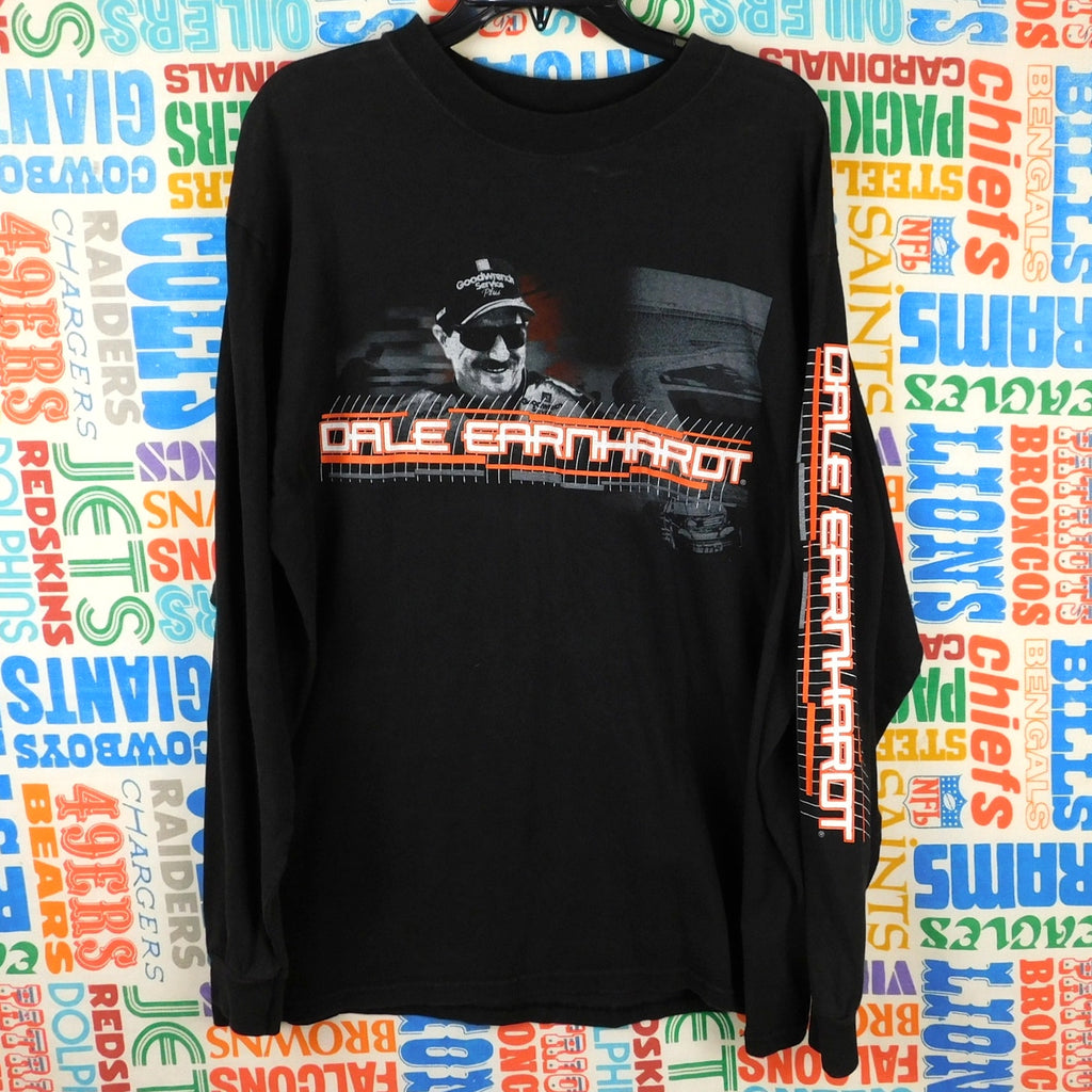 Vintage NASCAR Winner's Circle Dale Earnhardt Long Sleeve Tee - Size XL