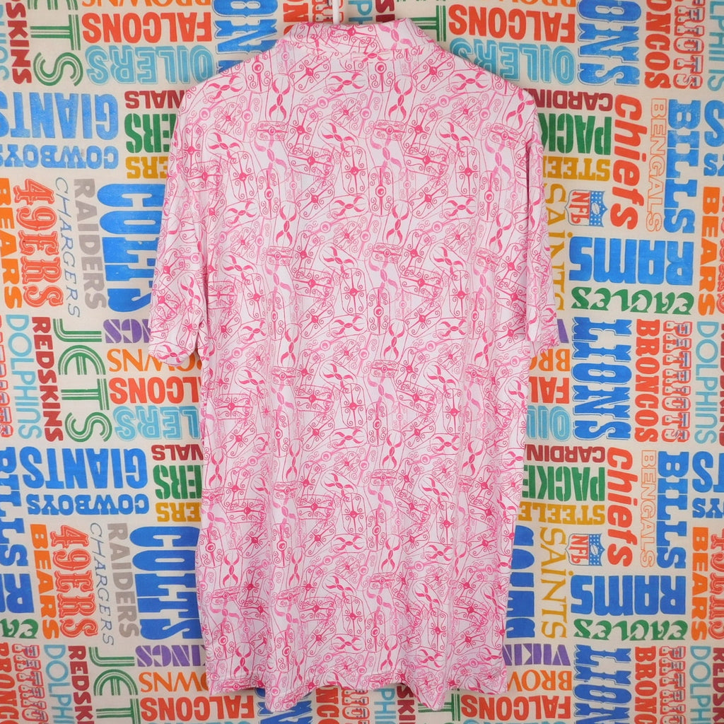 2023 Ryder Cup Chervo Marco Simone Pink Polo Shirt - Size XL, NWT