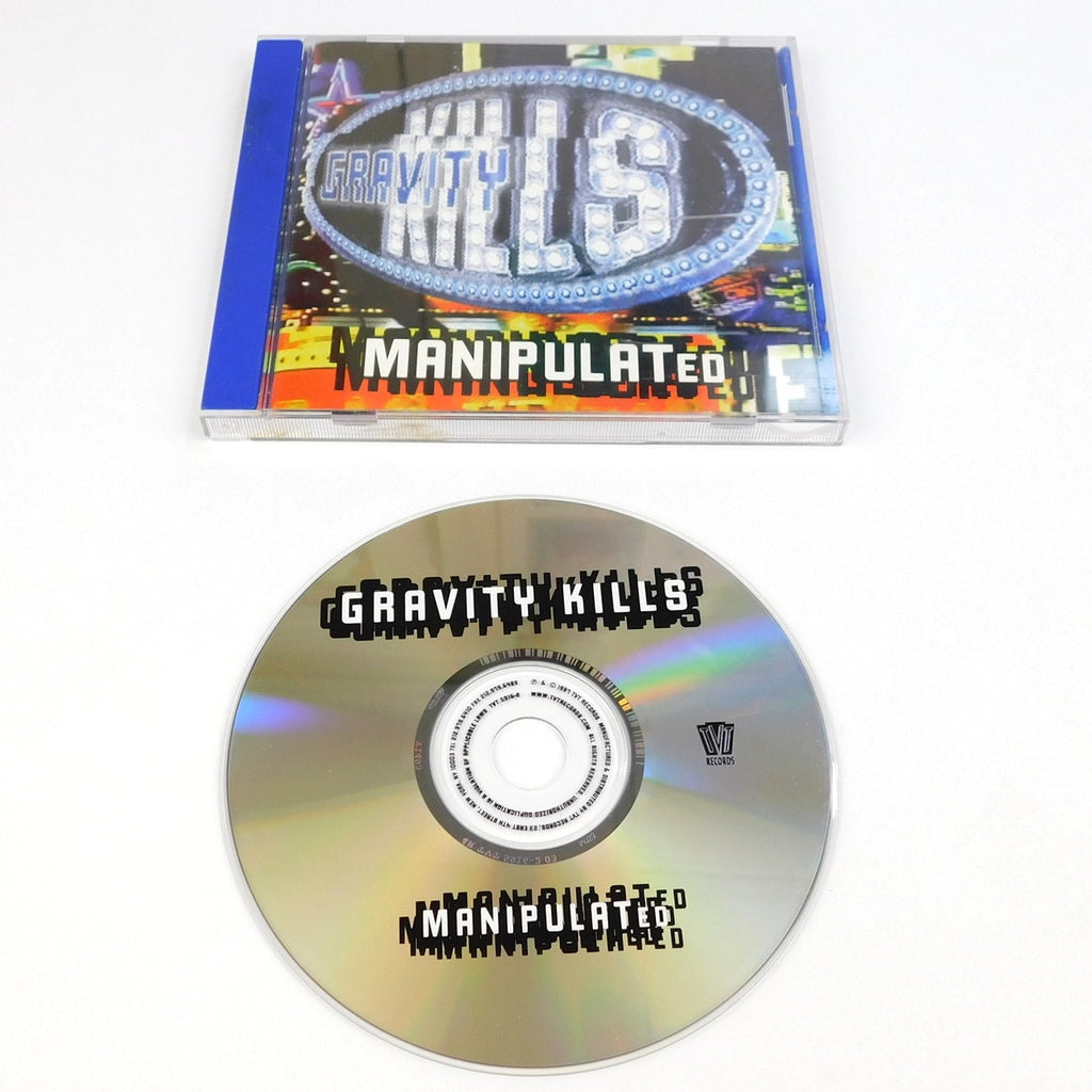 Gravity Kills Manipulated CD 1997 TVT Records Industrial Rock Remix Album