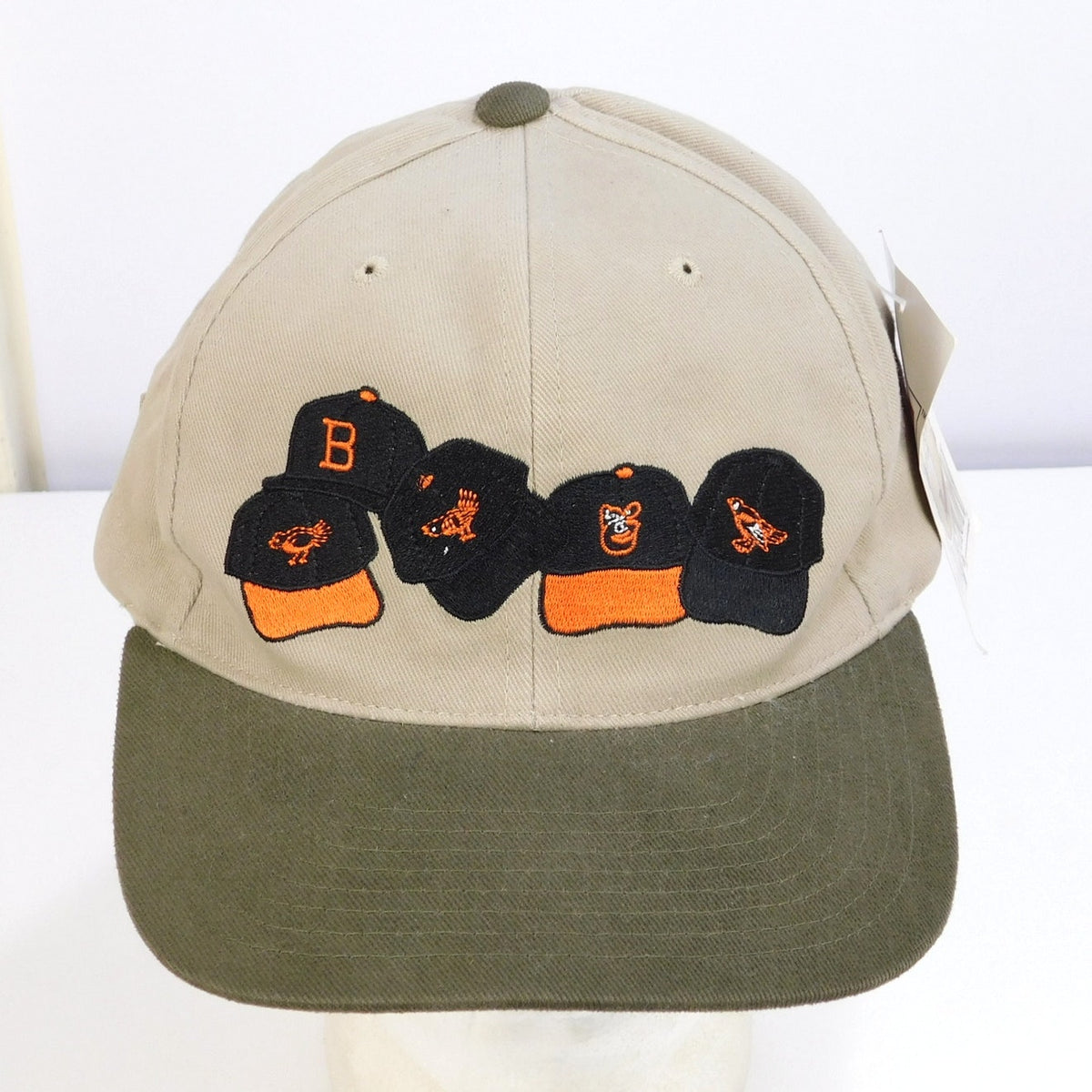 90s American Needle Baltimore Orioles Cooperstown Collection Hat - Adjustable, NWT