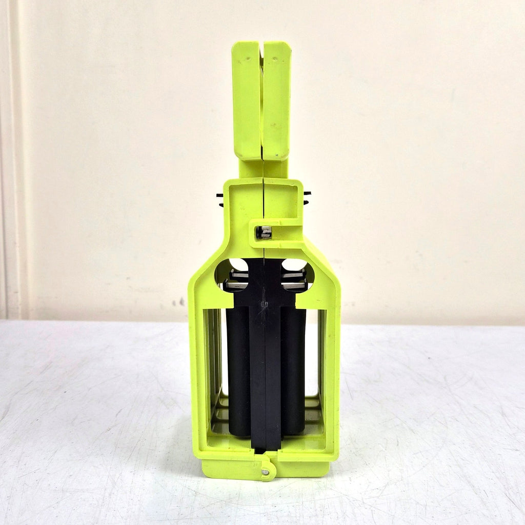 Vintage Ski Tote Locking Ski Transport Carrier System Handled Neon Green Black