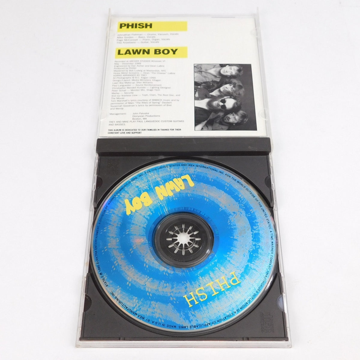 Phish Lawn Boy CD 1990 Tested Elektra Records 9 61275-2