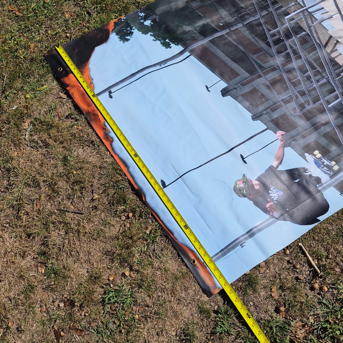 Spitfire Kyle Walker Zumiez Display Banner Set 44x102 Skateboarding Store Promo