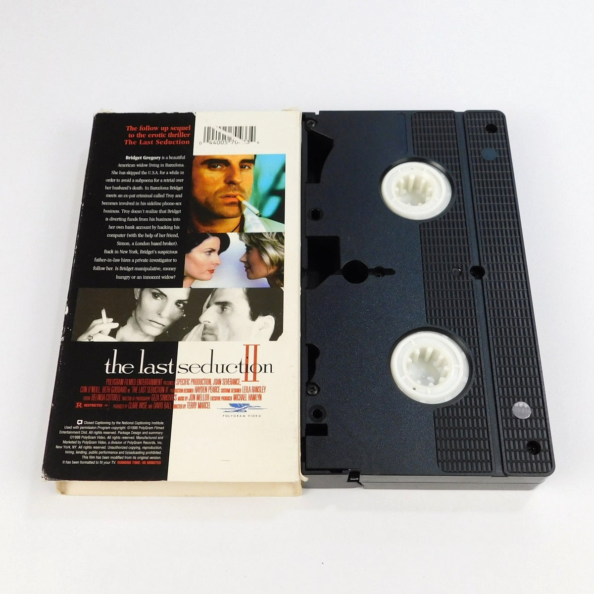 The Last Seduction II VHS 1999 Joan Severance PolyGram Erotic Thriller