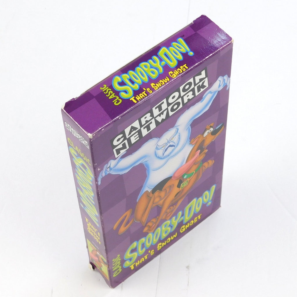 Scooby Doo That's Snow Ghost VHS 1998 Cartoon Network Classic Hanna Barbera