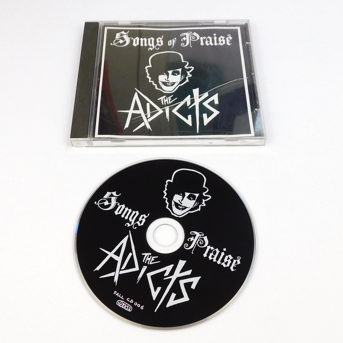 The Adicts Songs of Praise CD 1993 Fall Out FALL CD 006 UK Punk Rock