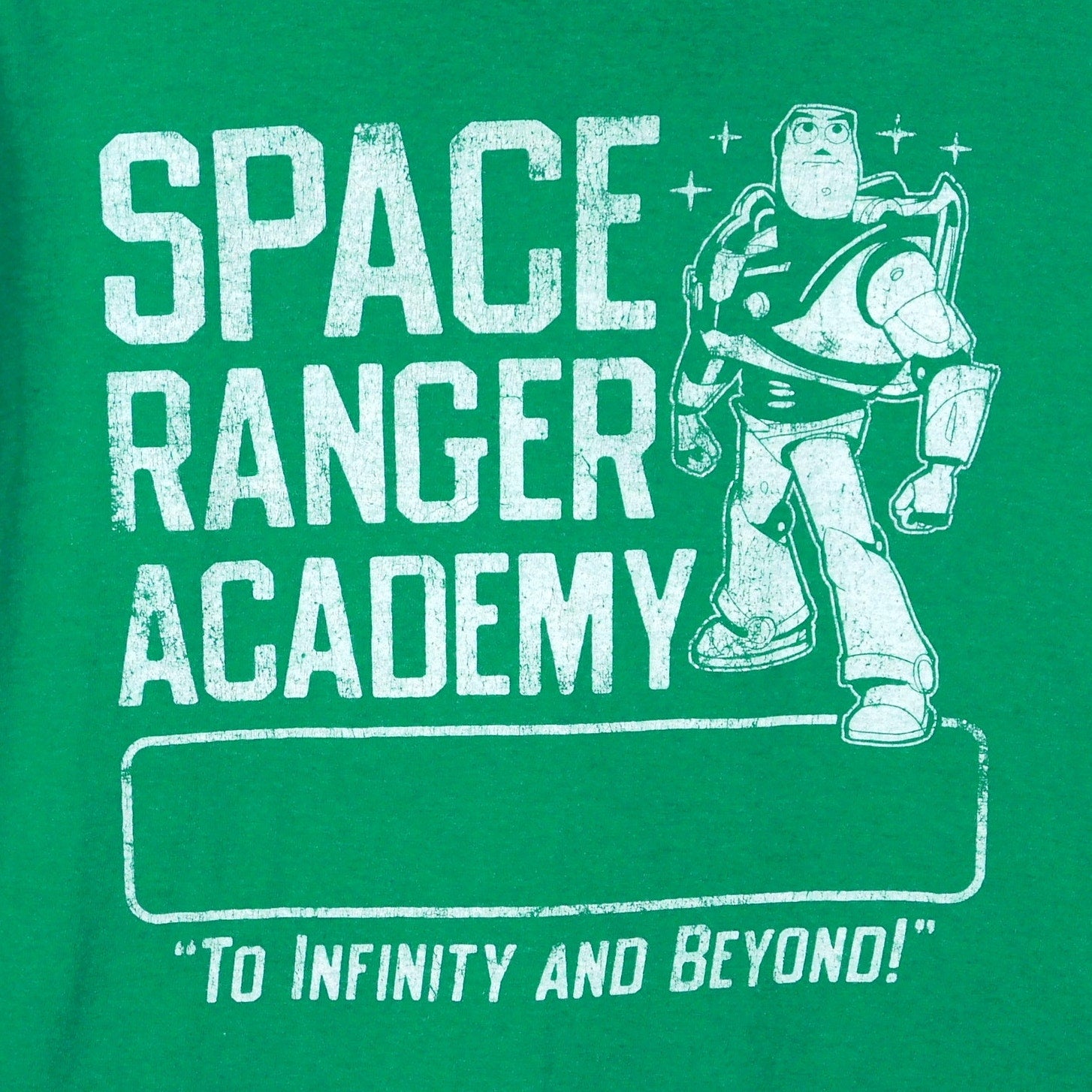 Buzz Lightyear Space Ranger Academy T Shirt - Size M