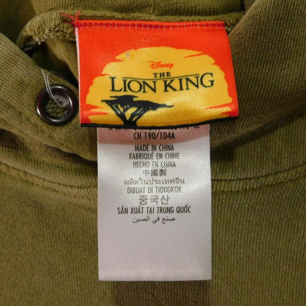 Lion King Disney Parks Embroidered Hoodie - Size L