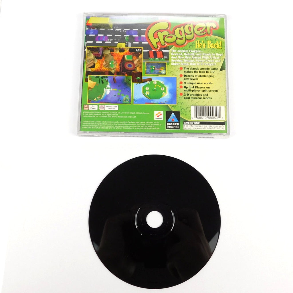 Frogger Sony Playstation 1 PS1 Tested Working Complete CIB 1998 Greatest Hits