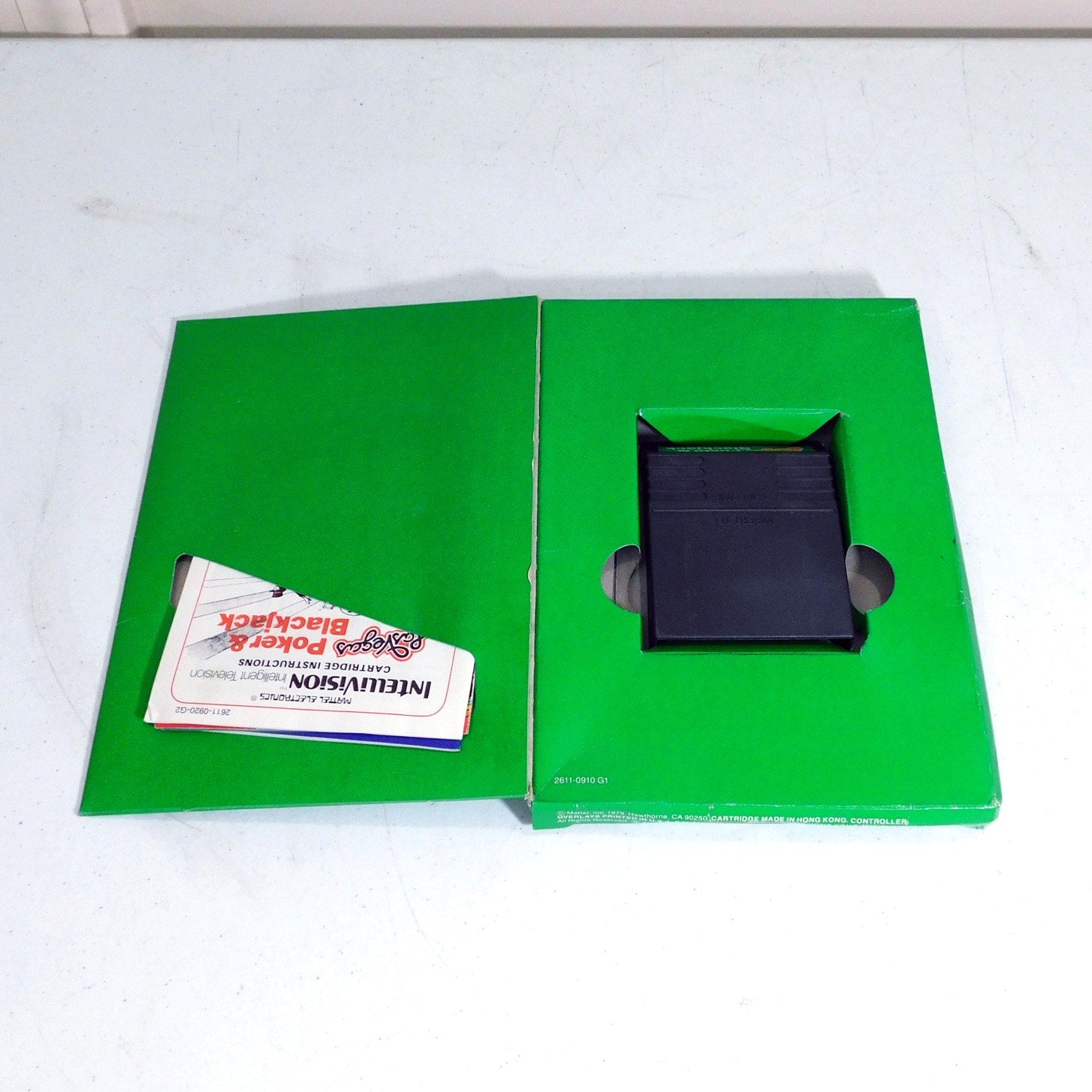 Intellivision Las Vegas Poker Blackjack Tested Working Complete In Box CIB