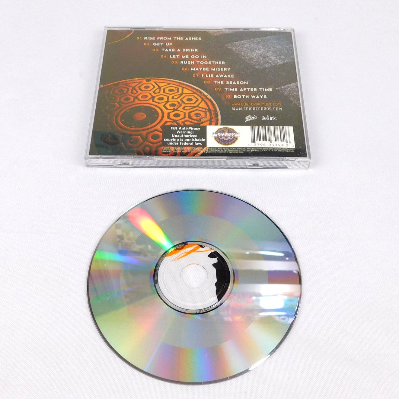 Quietdrive When All That's Left Is You CD 2006 Tested Epic Records 82796939692