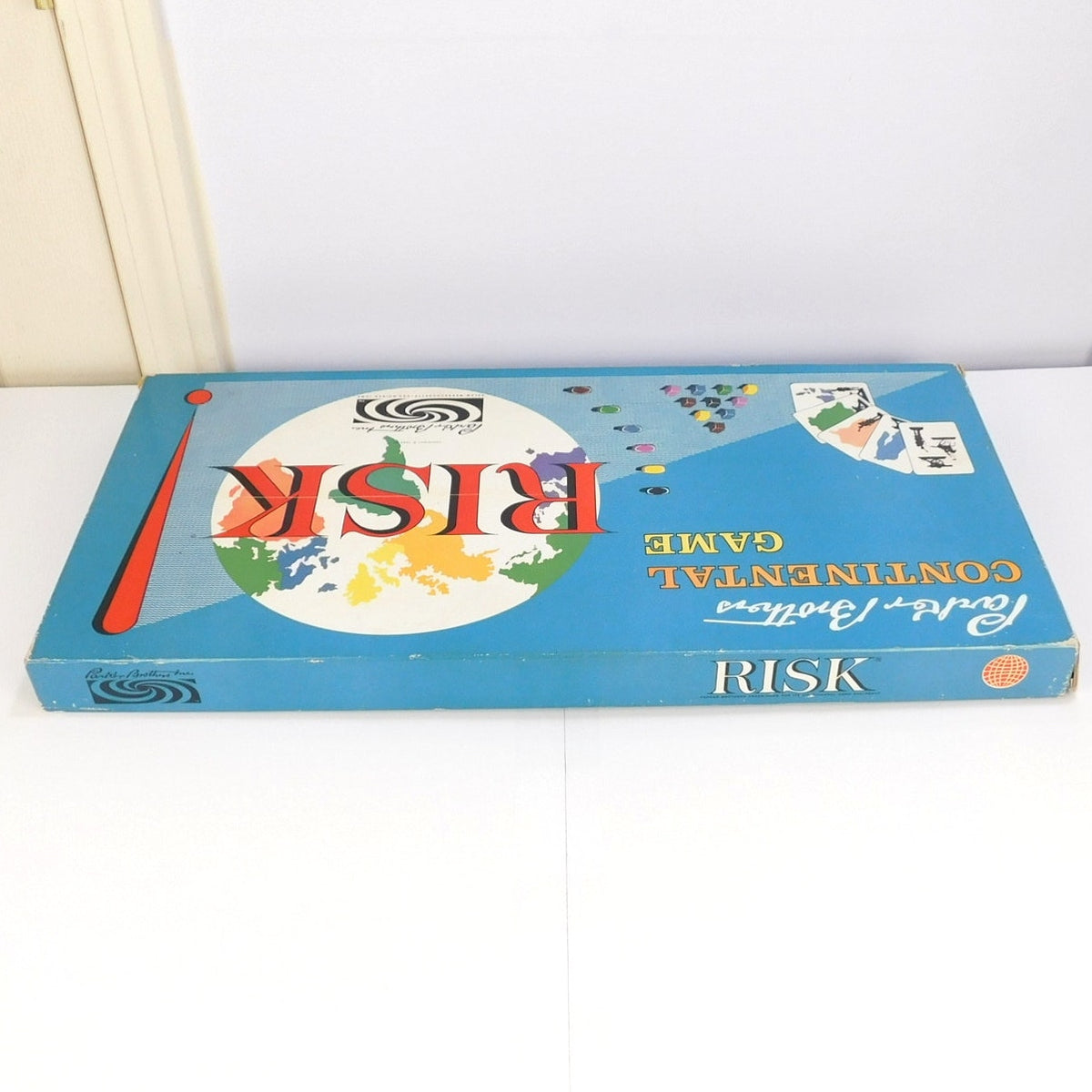 Vintage 1959 Parker Brothers Risk Continental Game Complete CIB Board Game