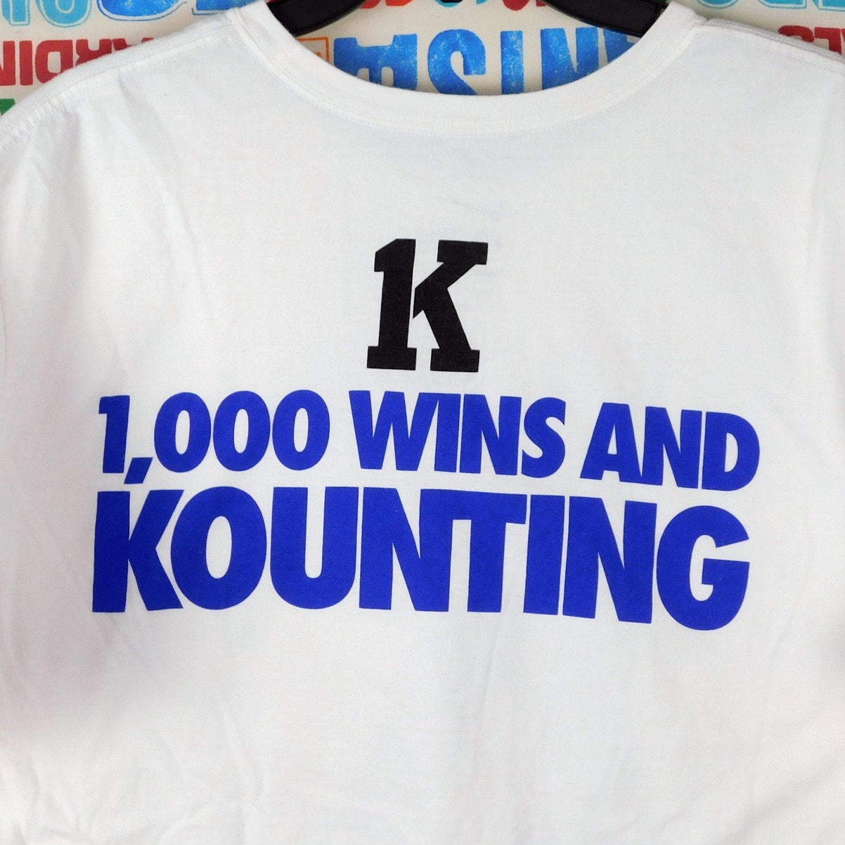 Nike Duke University Coach K 1000 Wins T Shirt - Size XL