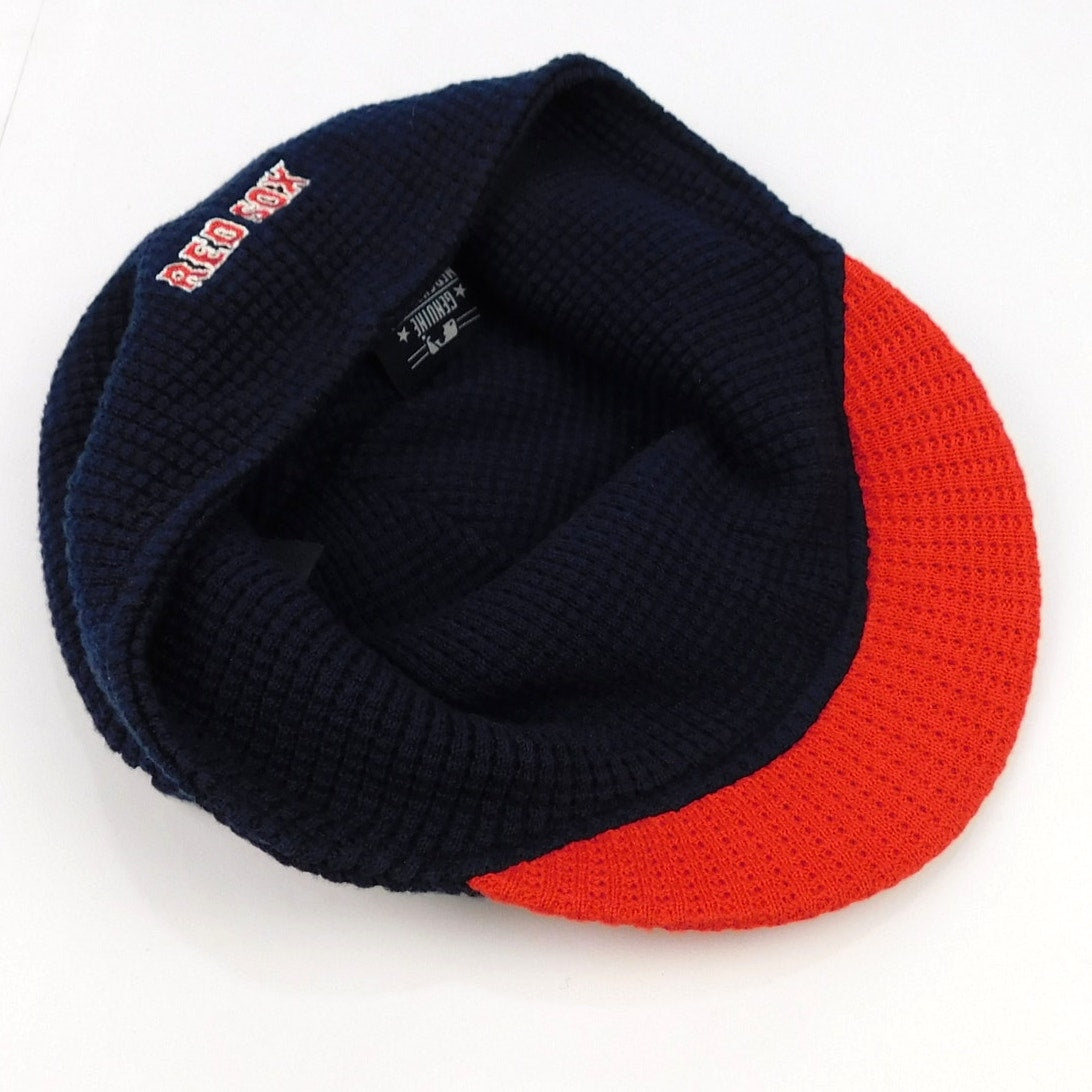 New Era Boston Red Sox Visor Beanie Hat - OSFM
