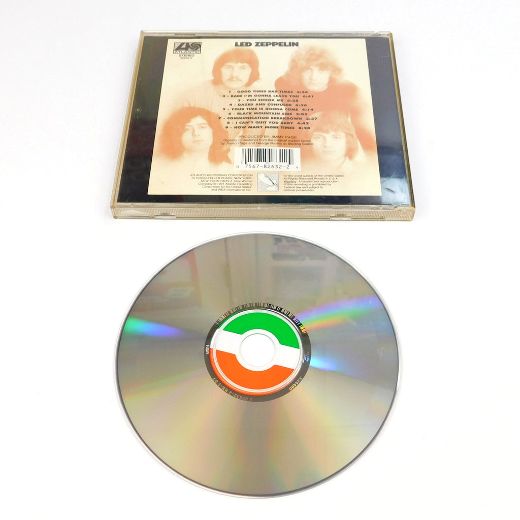 Led Zeppelin I CD 1994 Tested Atlantic 82632-2 Jimmy Page Remaster Classic Rock