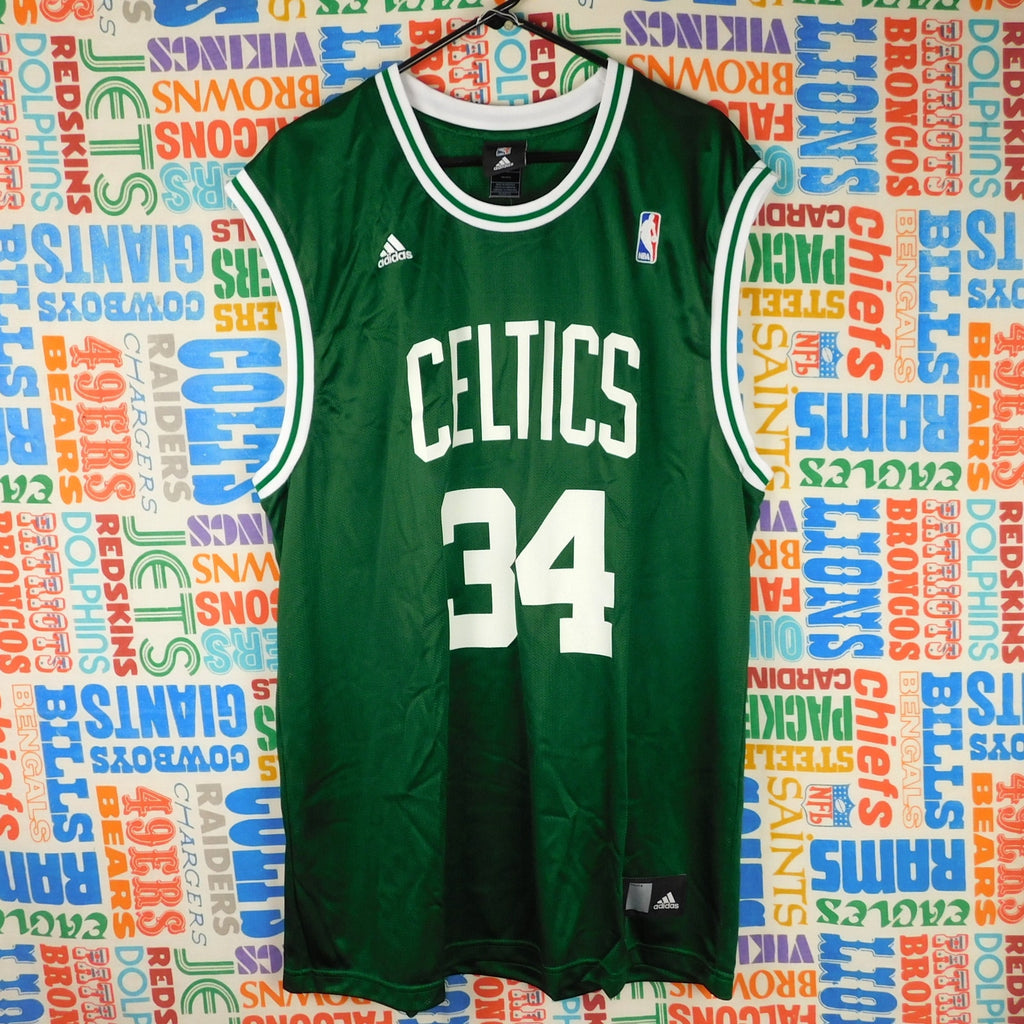 Adidas Boston Celtics Paul Pierce Jersey Size XL NWT Deadstock 2008 Green Mesh