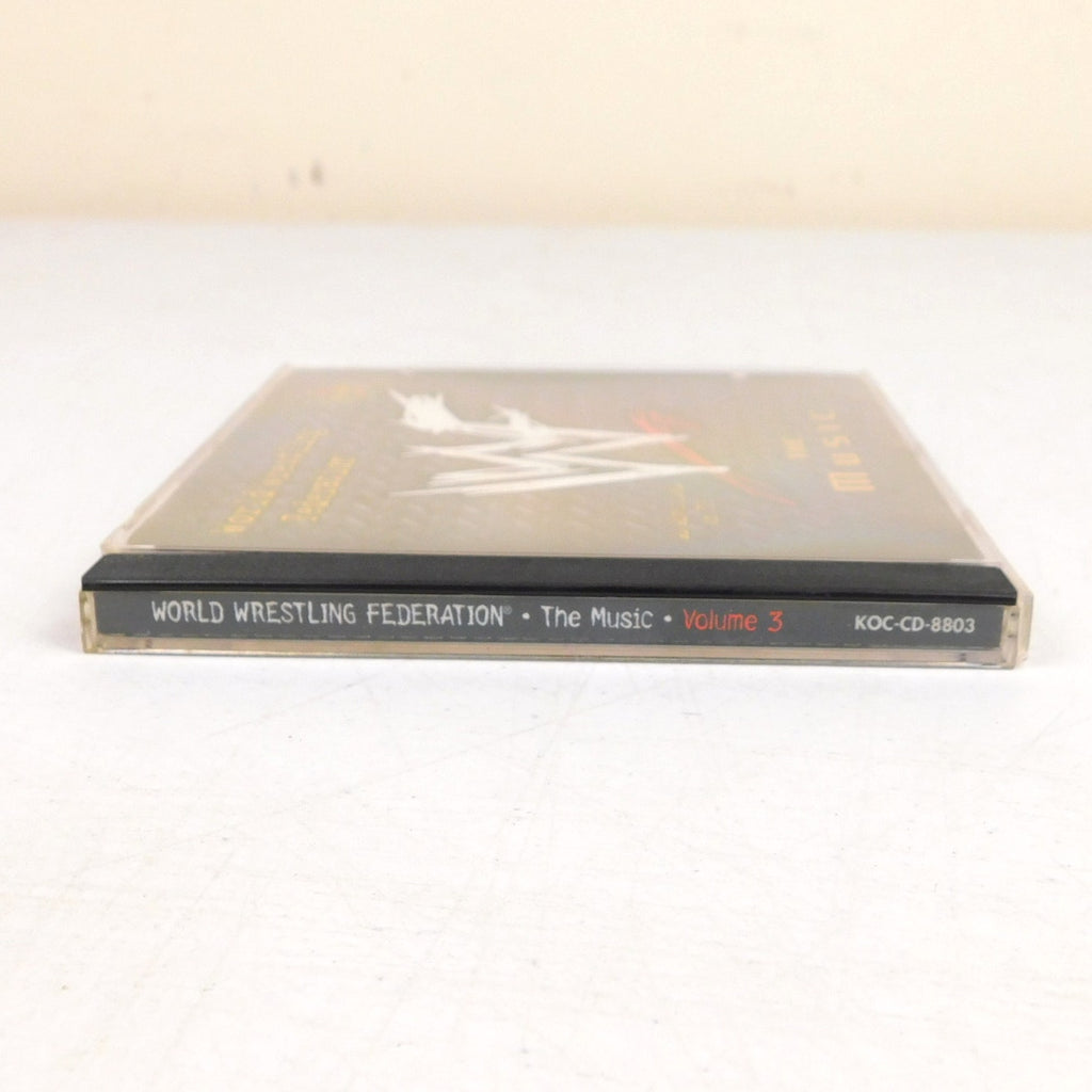 WWF The Music Volume 3 CD Tested 1998 World Wrestling Federation KOC-CD-8803