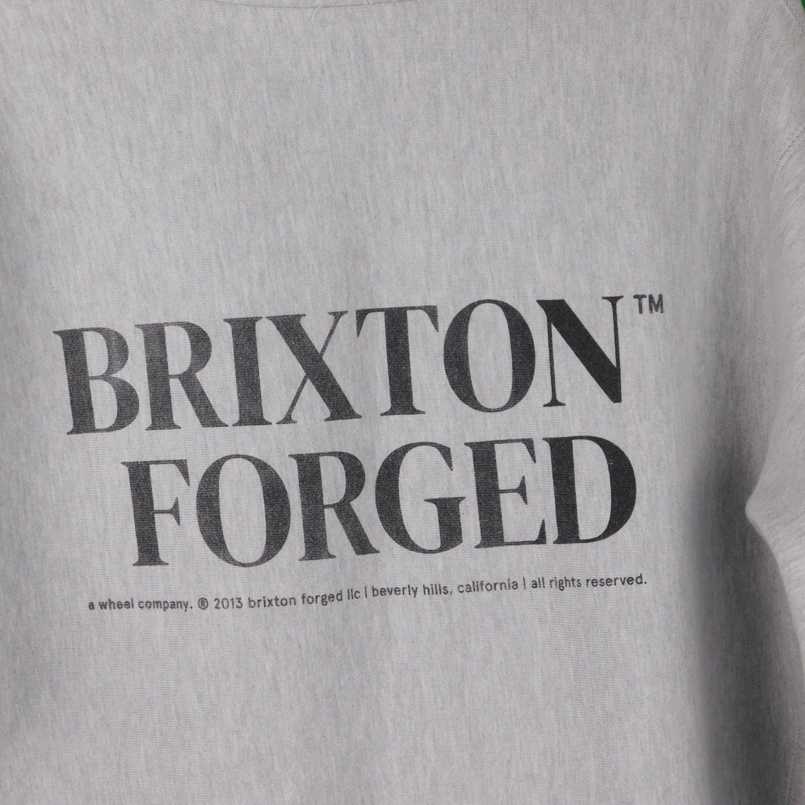 Brixton Forged Wheels Rights Reserved Hoodie - Size L