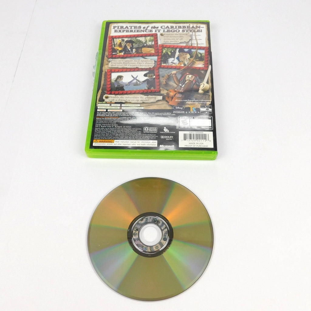 LEGO Pirates Of The Caribbean Microsoft Xbox 360 Tested No Manual Game And Case