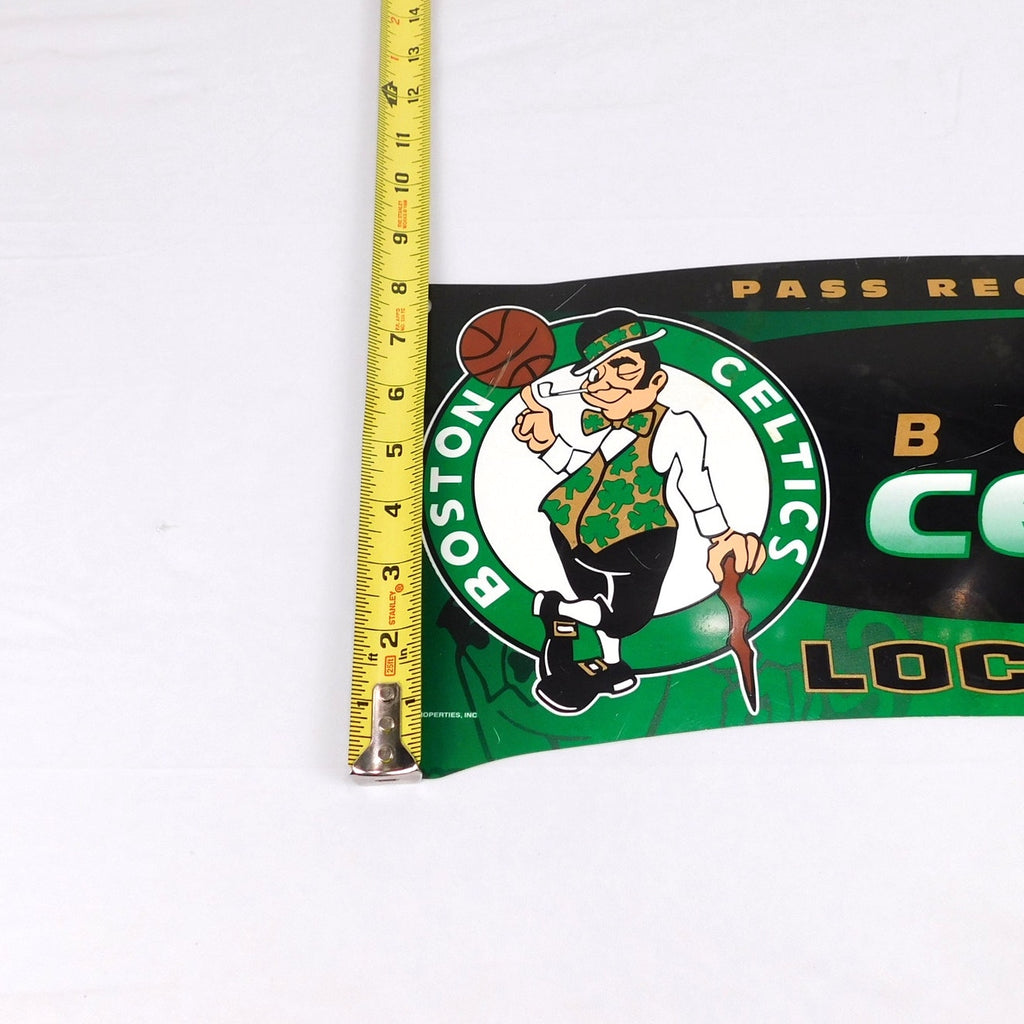 Boston Celtics Locker Room Sign 2005 Wincraft Plastic Wall Mount 18.5x8