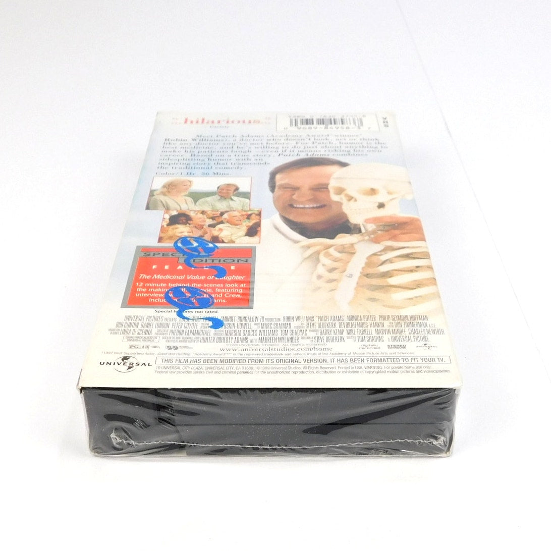 Patch Adams VHS 1999 Special Edition Robin Williams Factory Sealed Bonus Footage