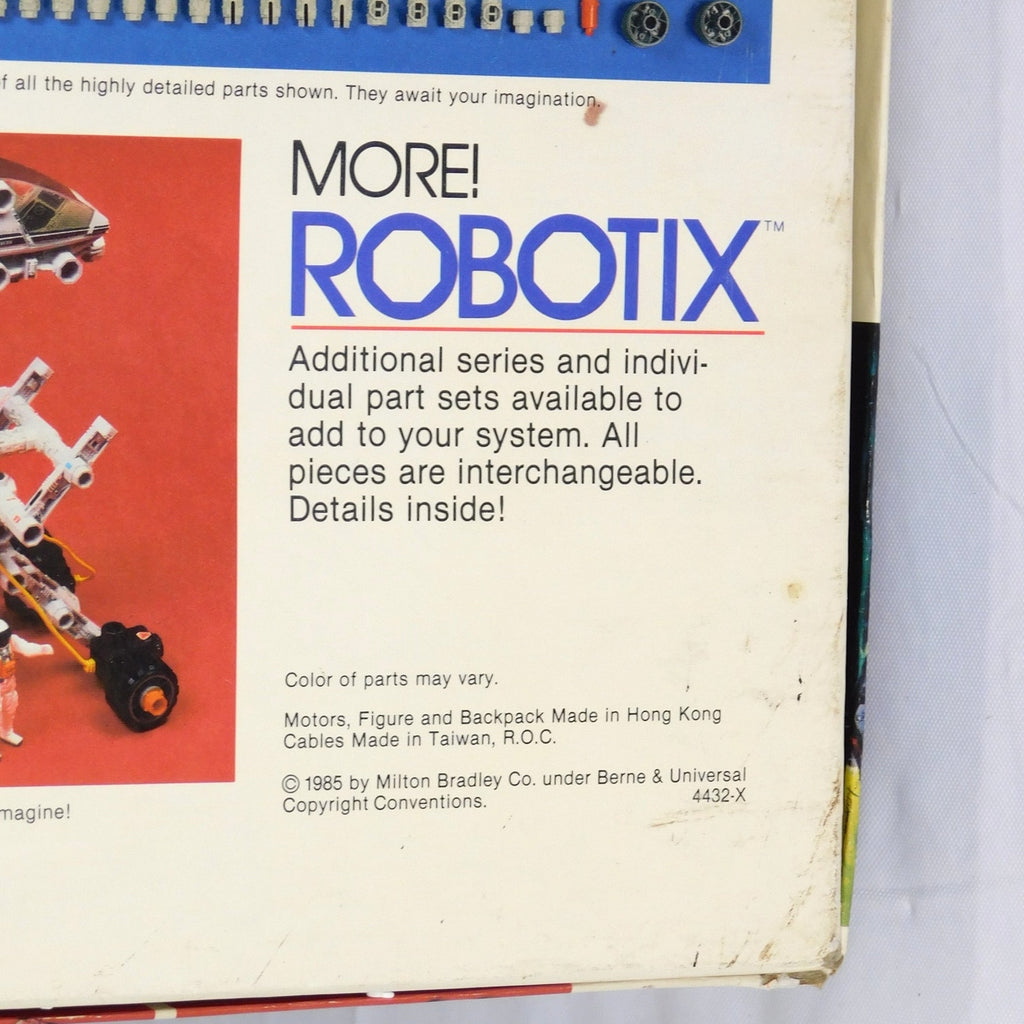 Milton Bradley Robotix R-2000 Set 4432 ARGUS No Figure 99% Complete 1985 Retro