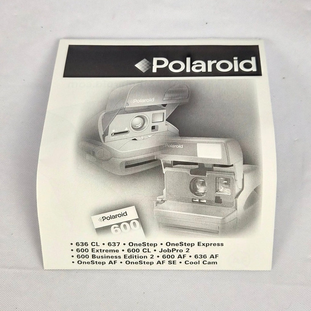 Polaroid 600 OneStep Instant Film Camera Tested Complete w/ Manual New Open Box