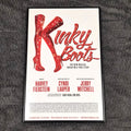 Kinky Boots Original Broadway Poster 14x22 Cyndi Lauper Framed 2013