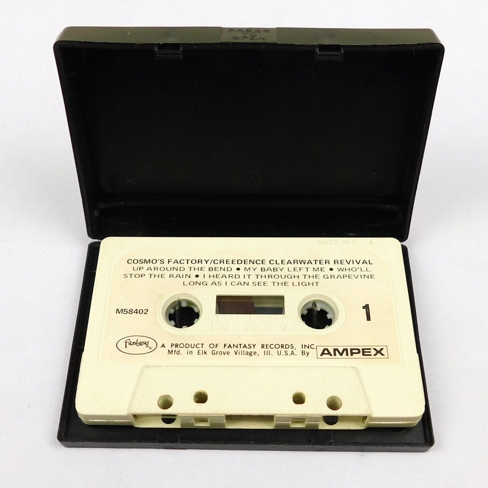 Creedence Clearwater Revival Cosmo's Factory Cassette Tested Fantasy 1970 Ampex