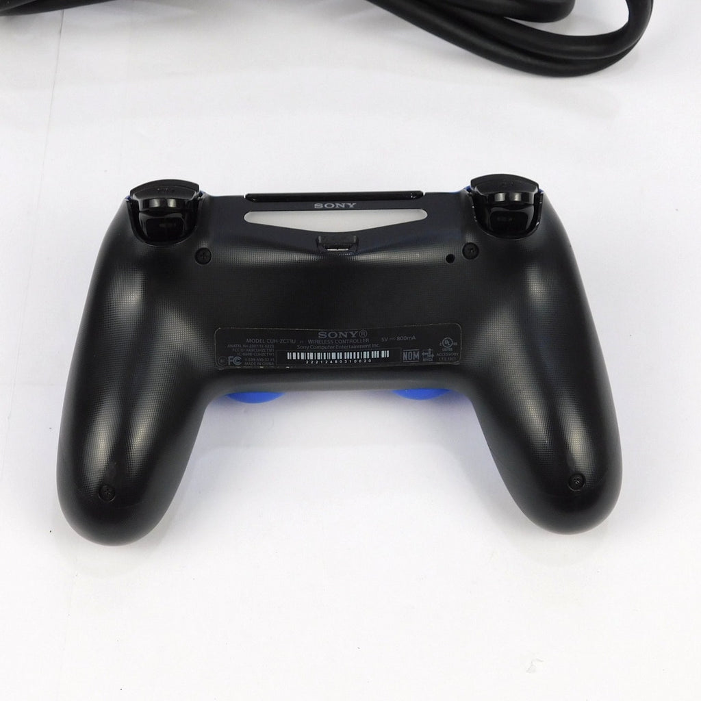 Sony PlayStation 4 PS4 Slim 500GB Console Bundle Blue Controller Cords Tested