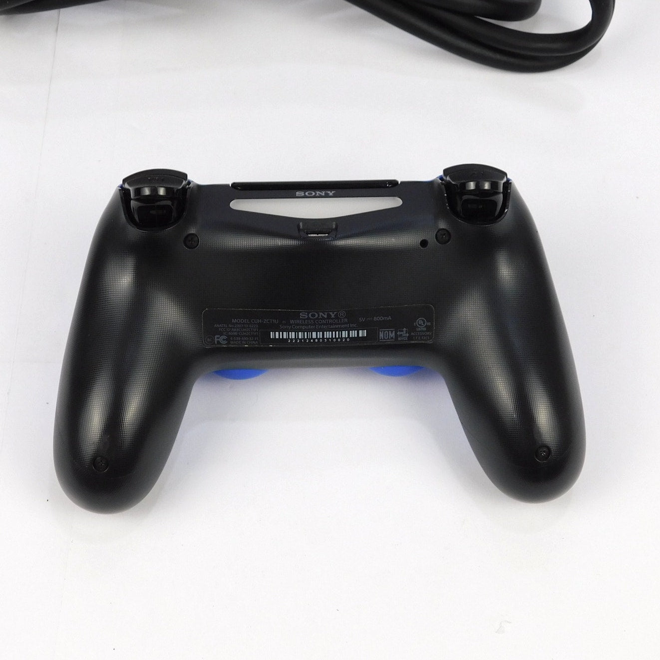 Sony PlayStation 4 PS4 Slim 500GB Console Bundle Blue Controller Cords Tested