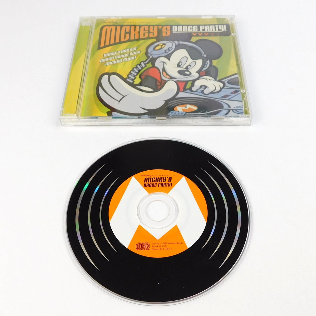 Disney Mickey's Dance Party CD 2001 Walt Disney Records Mickey Mouse Tested