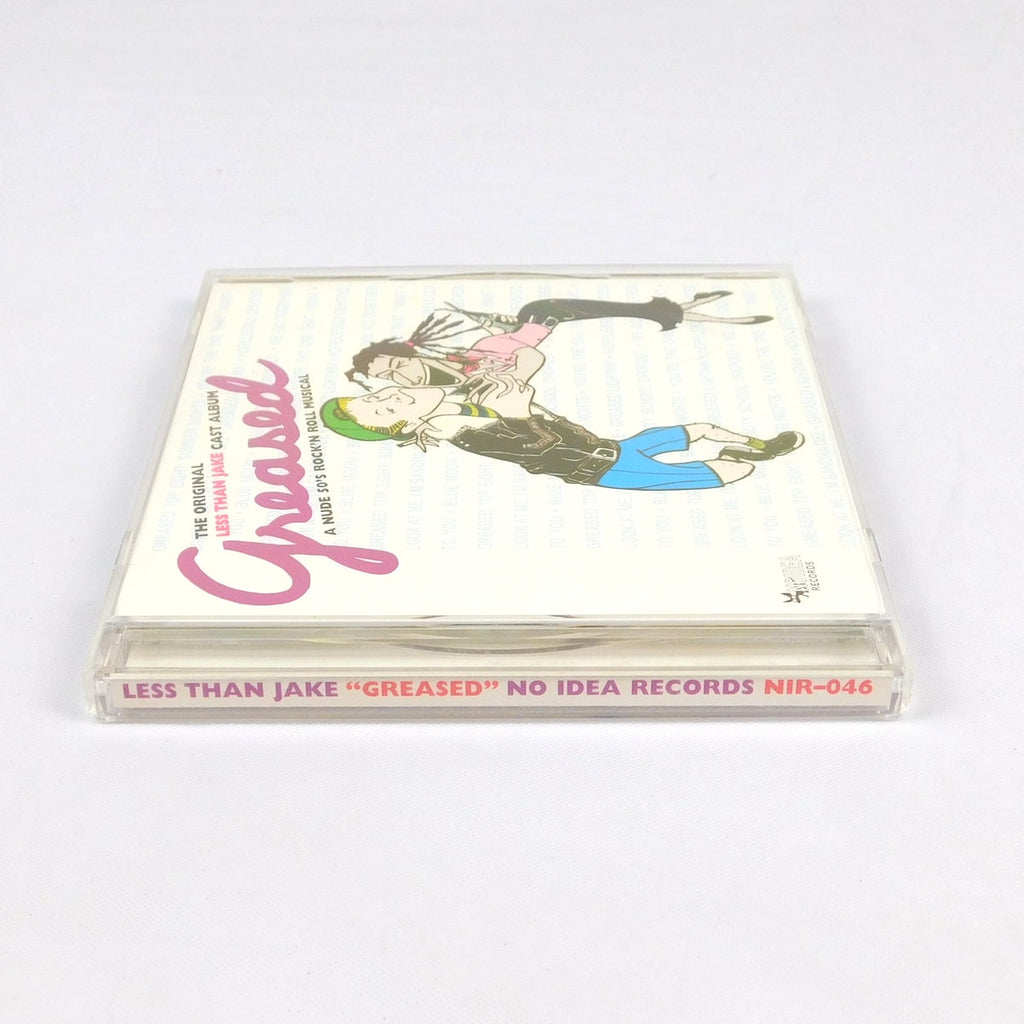 Less Than Jake Greased CD 1997 Tested No Idea Records NIR-046 Grease Musical