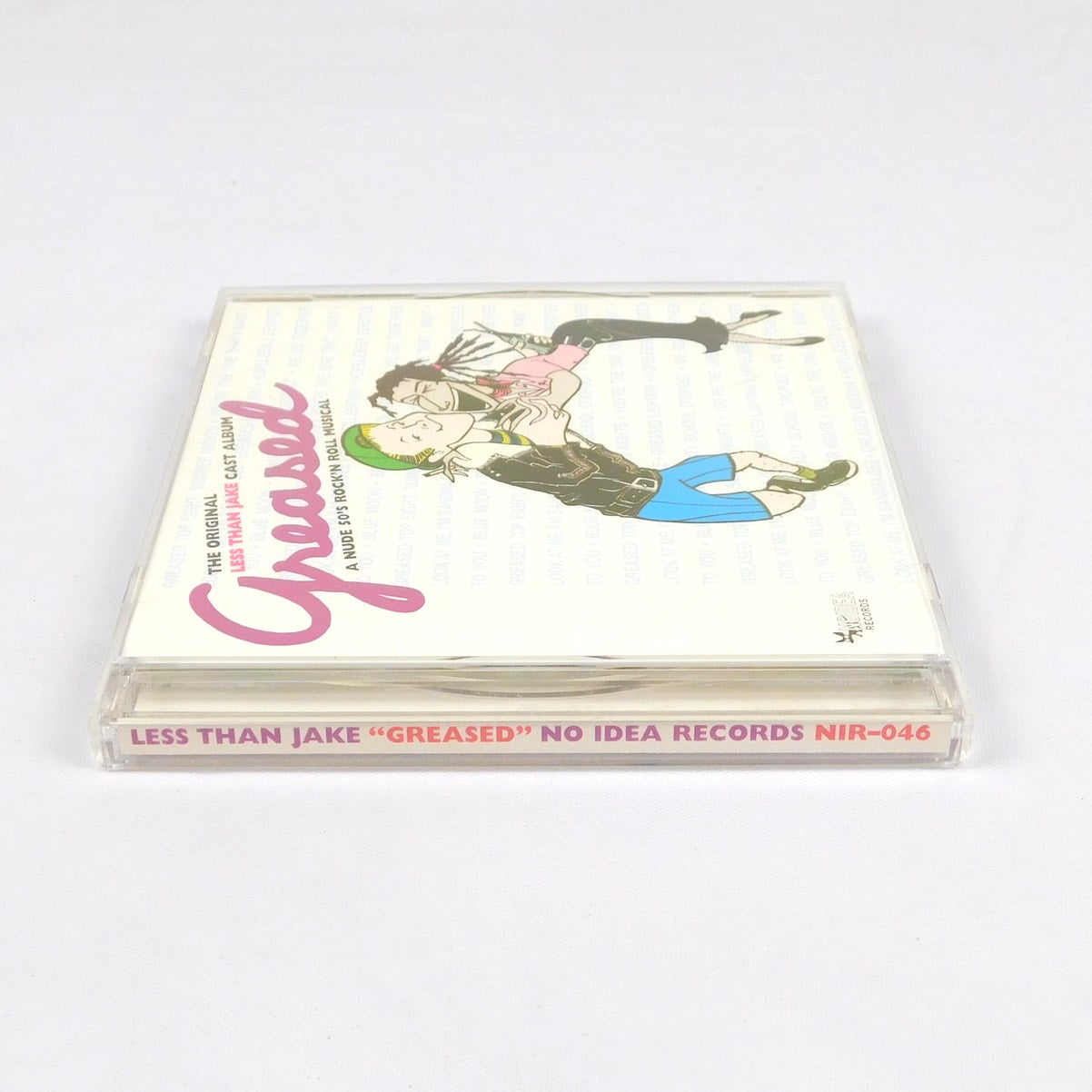Less Than Jake Greased CD 1997 Tested No Idea Records NIR-046 Grease Musical