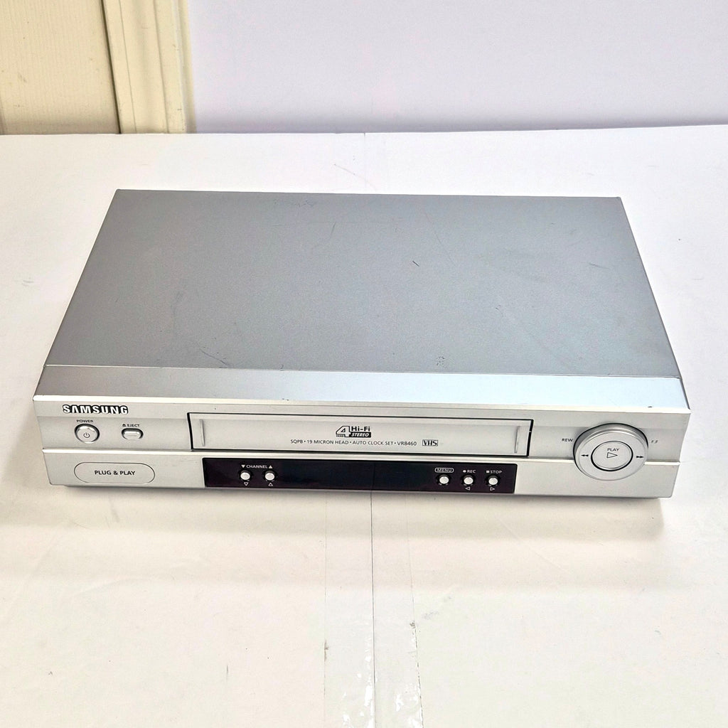 Samsung VR8460A VCR VHS Player 4 Head Hi-Fi Stereo Fully Tested No Remote