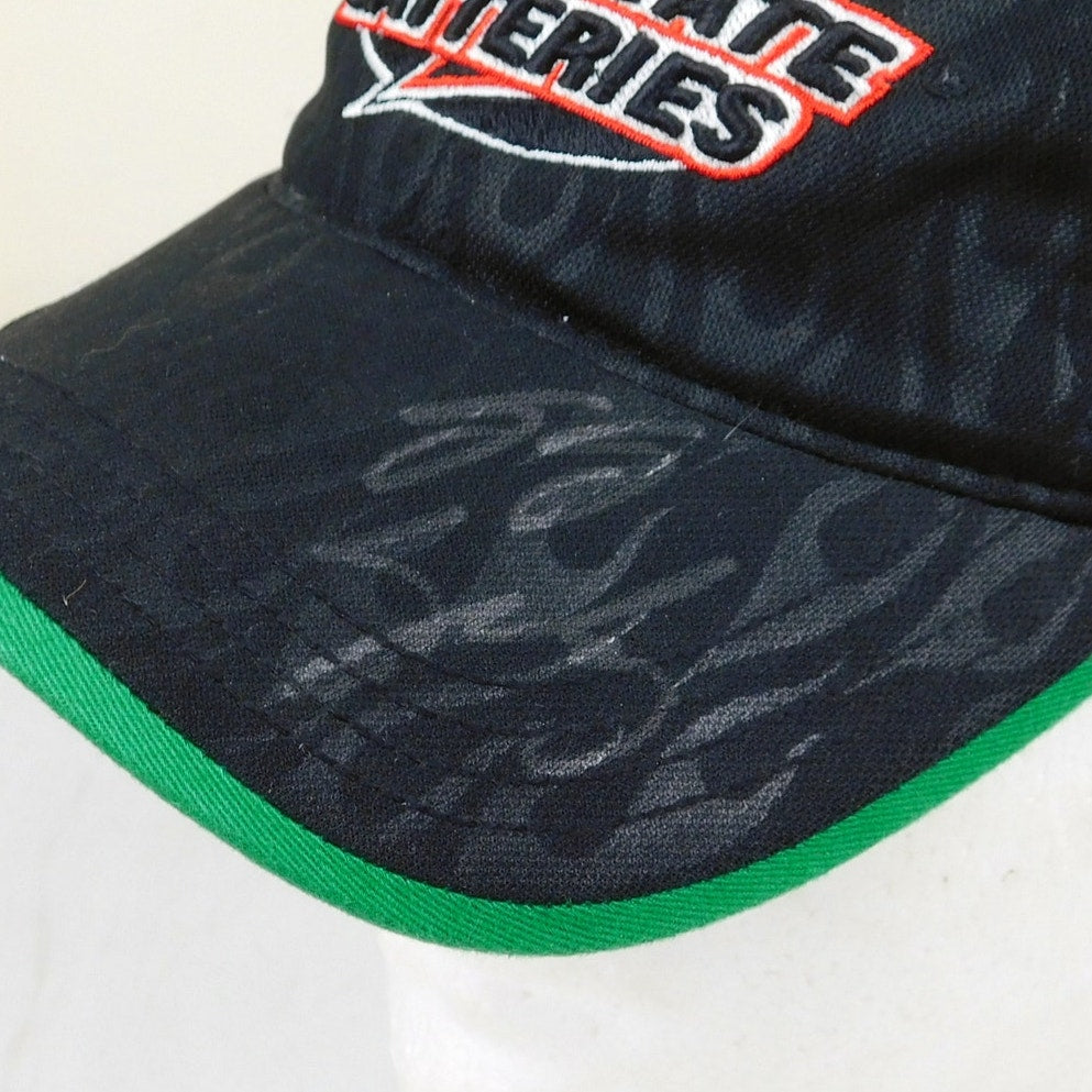 Y2K Autographed NASCAR Interstate Batteries J.J. Yeley Hat - Adjustable