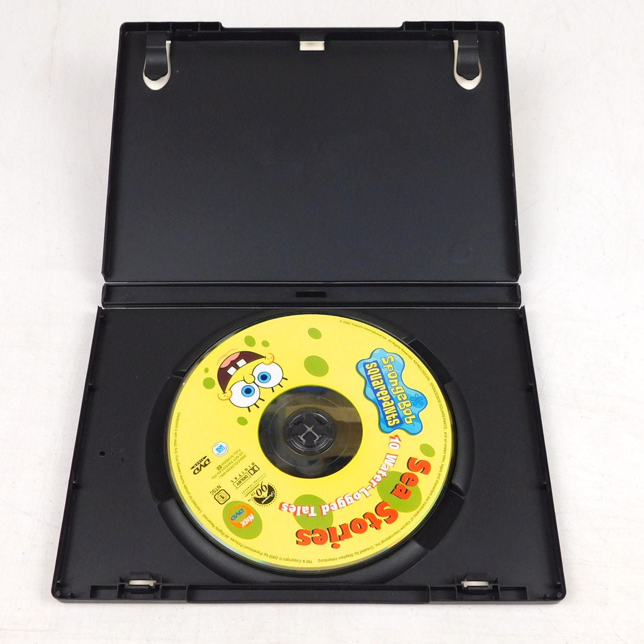 Spongebob Squarepants Sea Stories DVD Tested 2002 Nickelodeon