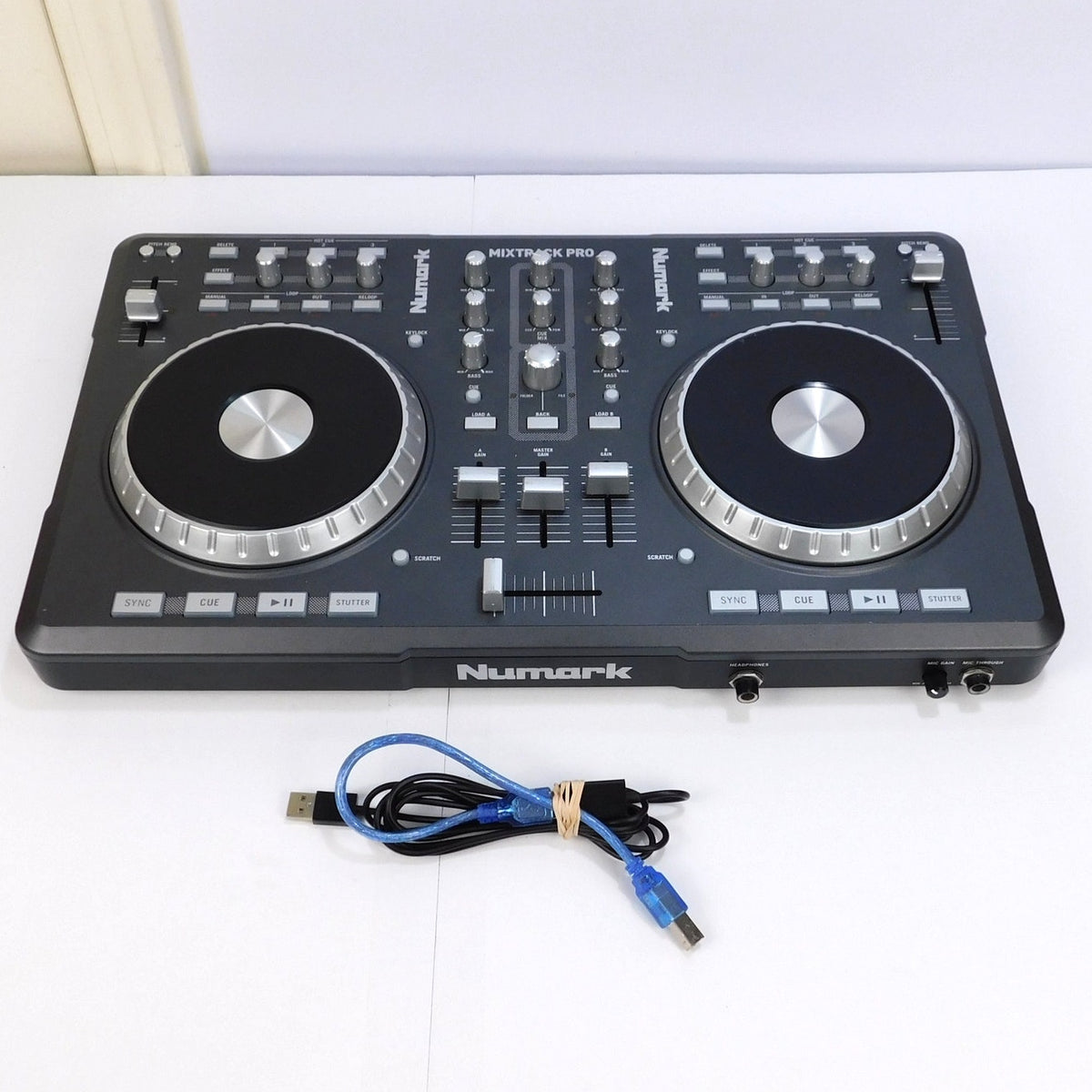 Numark Mixtrack Pro USB DJ Controller Mixer MIDI Tested Working w/ USB Cable