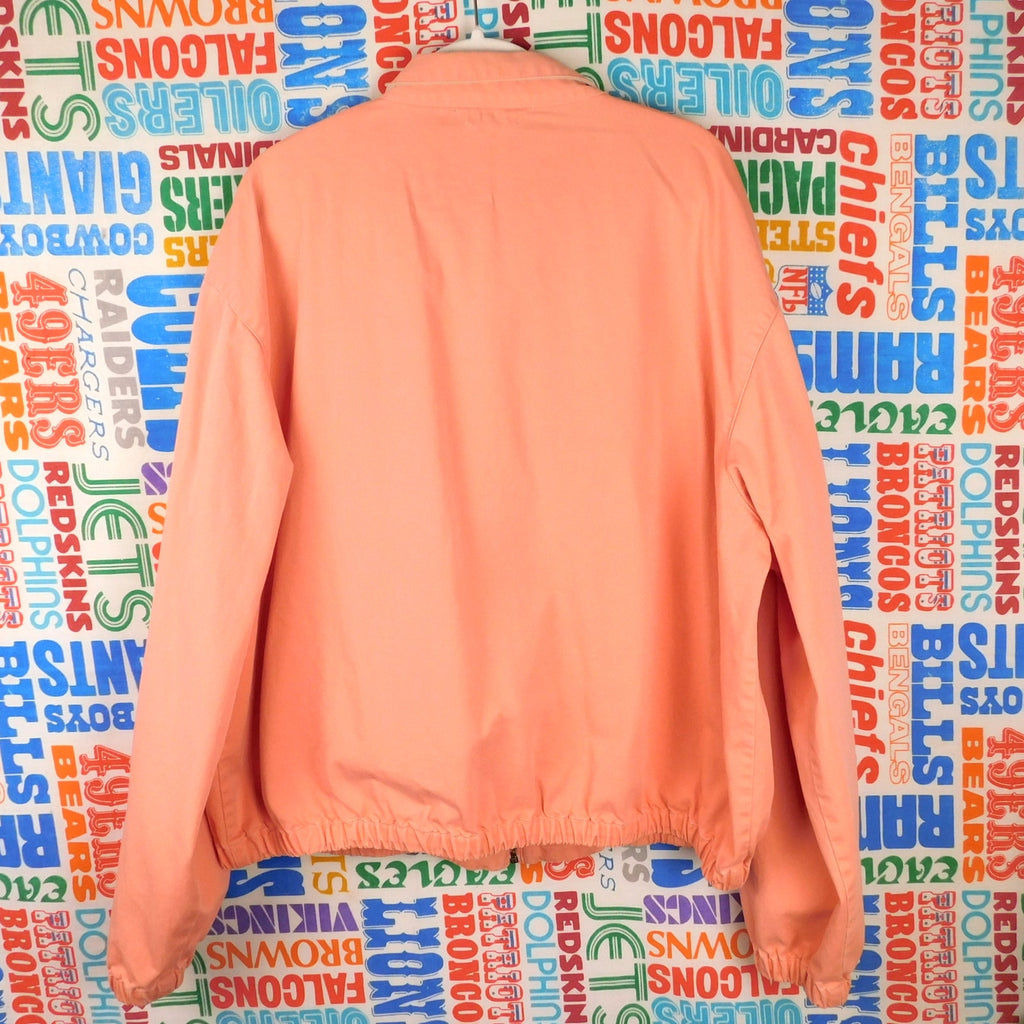 90s Polo Ralph Lauren Salmon Peach Bomber Jacket - Size 2XL