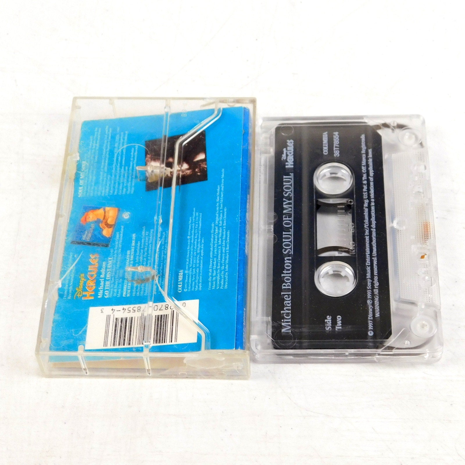 Michael Bolton Go The Distance Disney Hercules Cassette Tested 1997 Columbia
