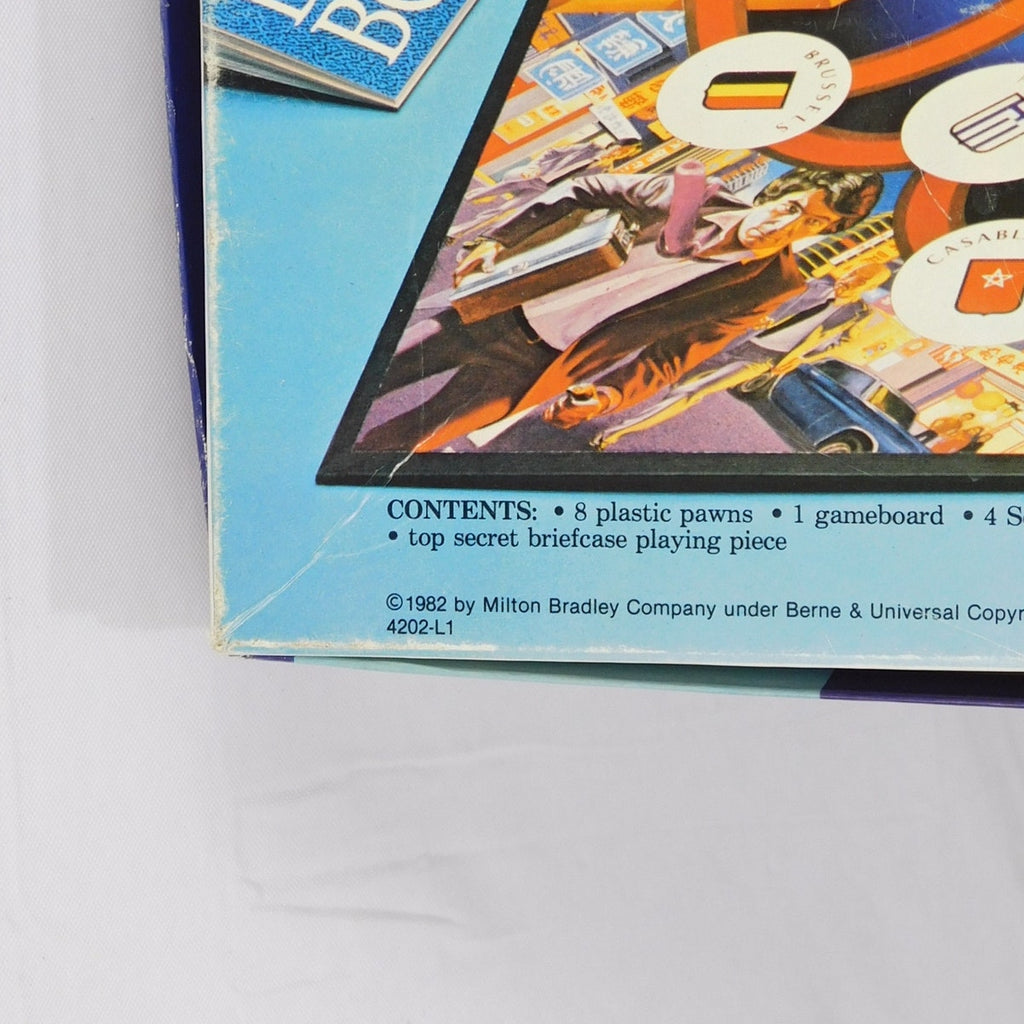 Vintage Milton Bradley Conspiracy Board Game Complete In Box 1982 Spy Mystery