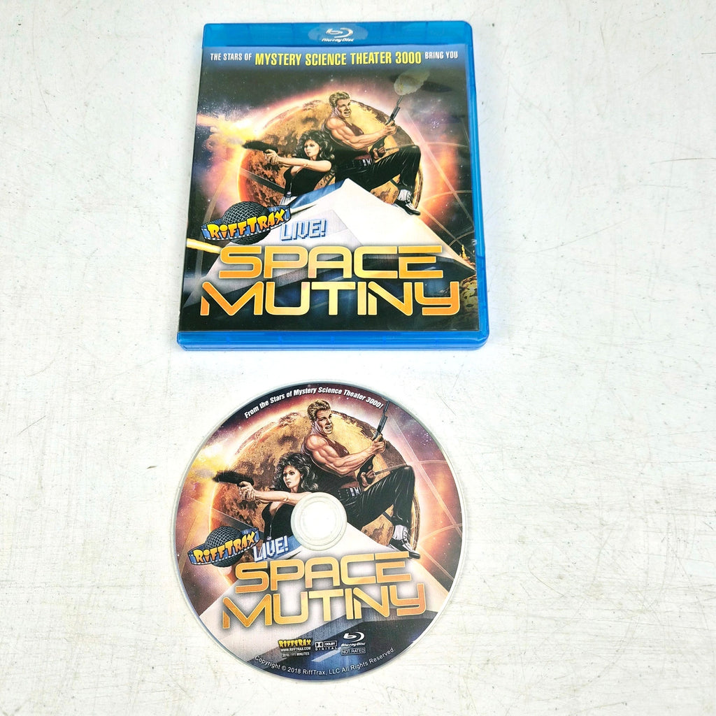 RiffTrax Live Space Mutiny Blu Ray Tested Working Out Of Print 2018 MST3K