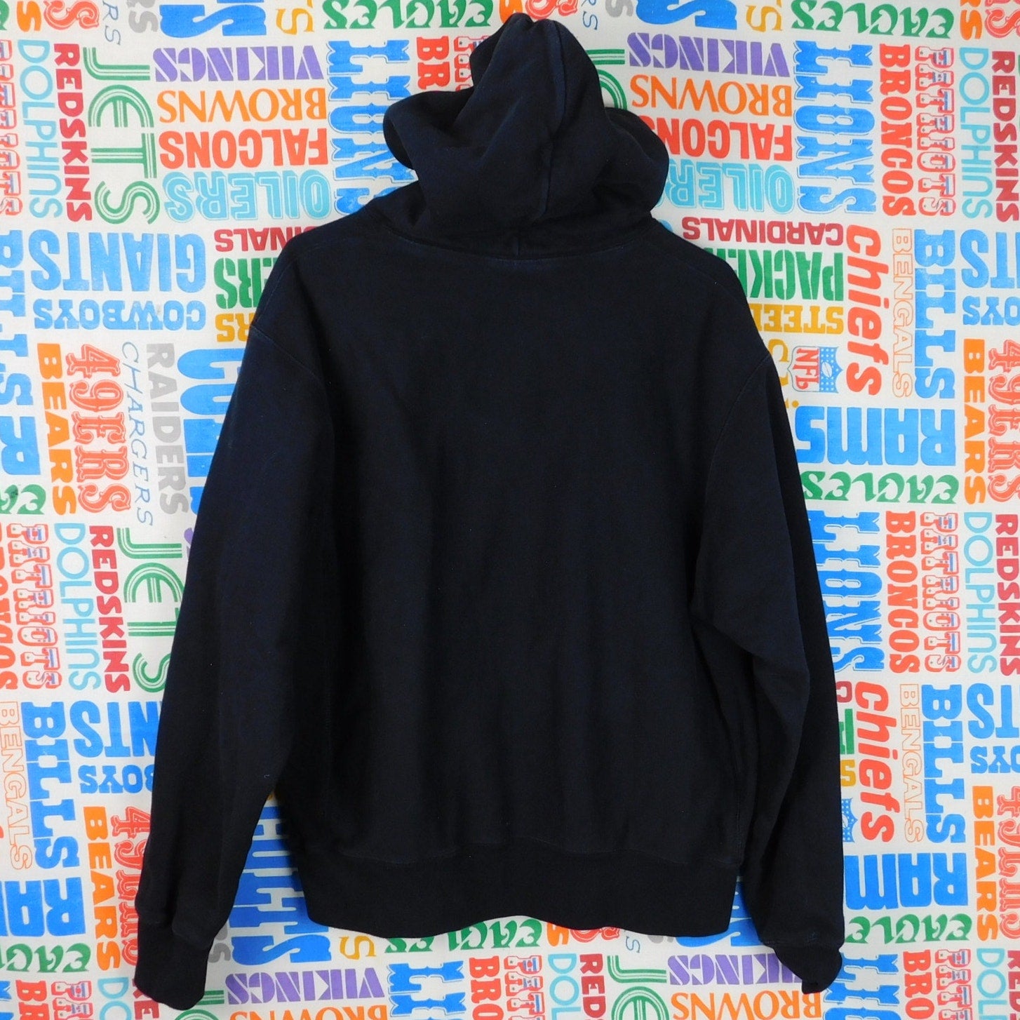 Champion Maine Black Bears Puff Print Hoodie - Size L