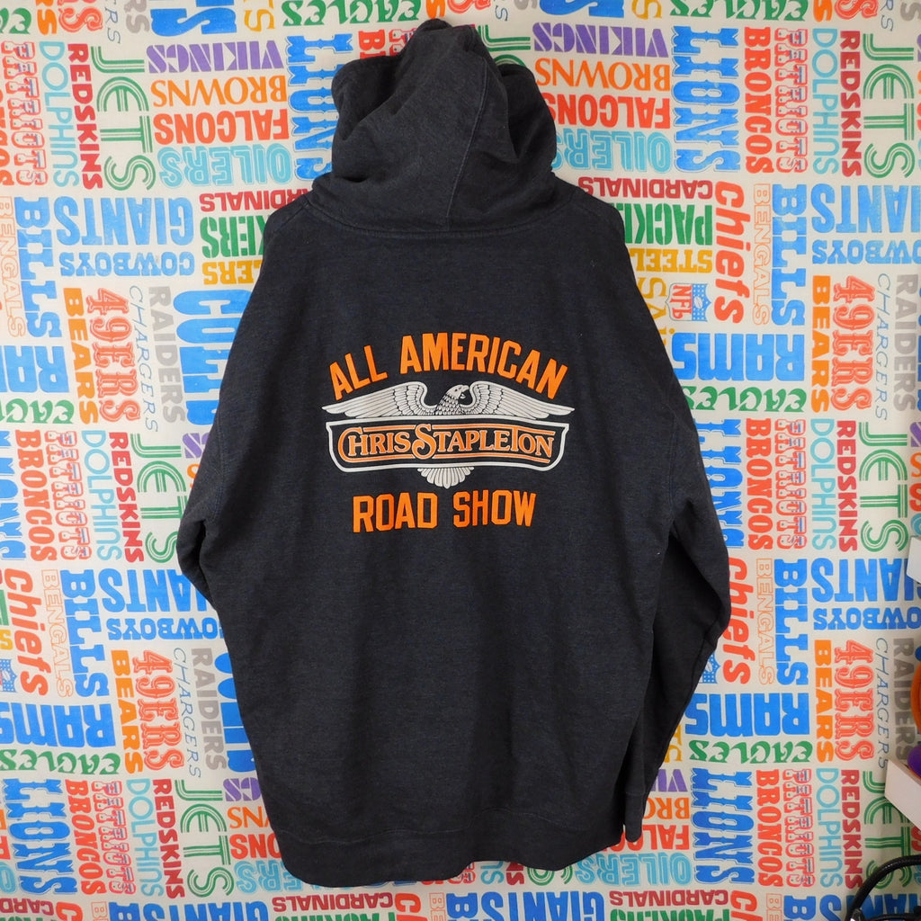 Chris Stapleton All American Road Show Tour Zip Hoodie - Size XL