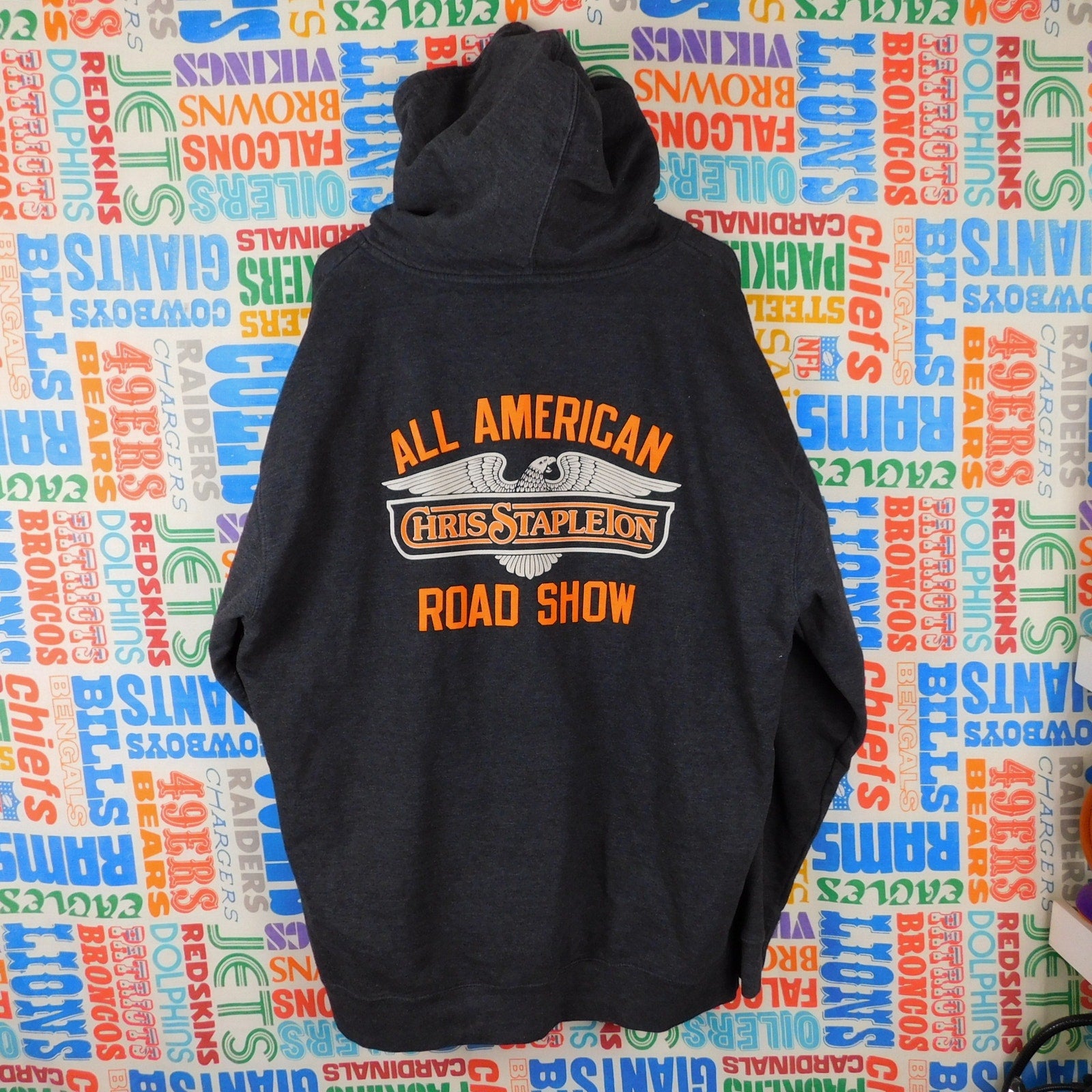 Chris Stapleton All American Road Show Tour Zip Hoodie - Size XL