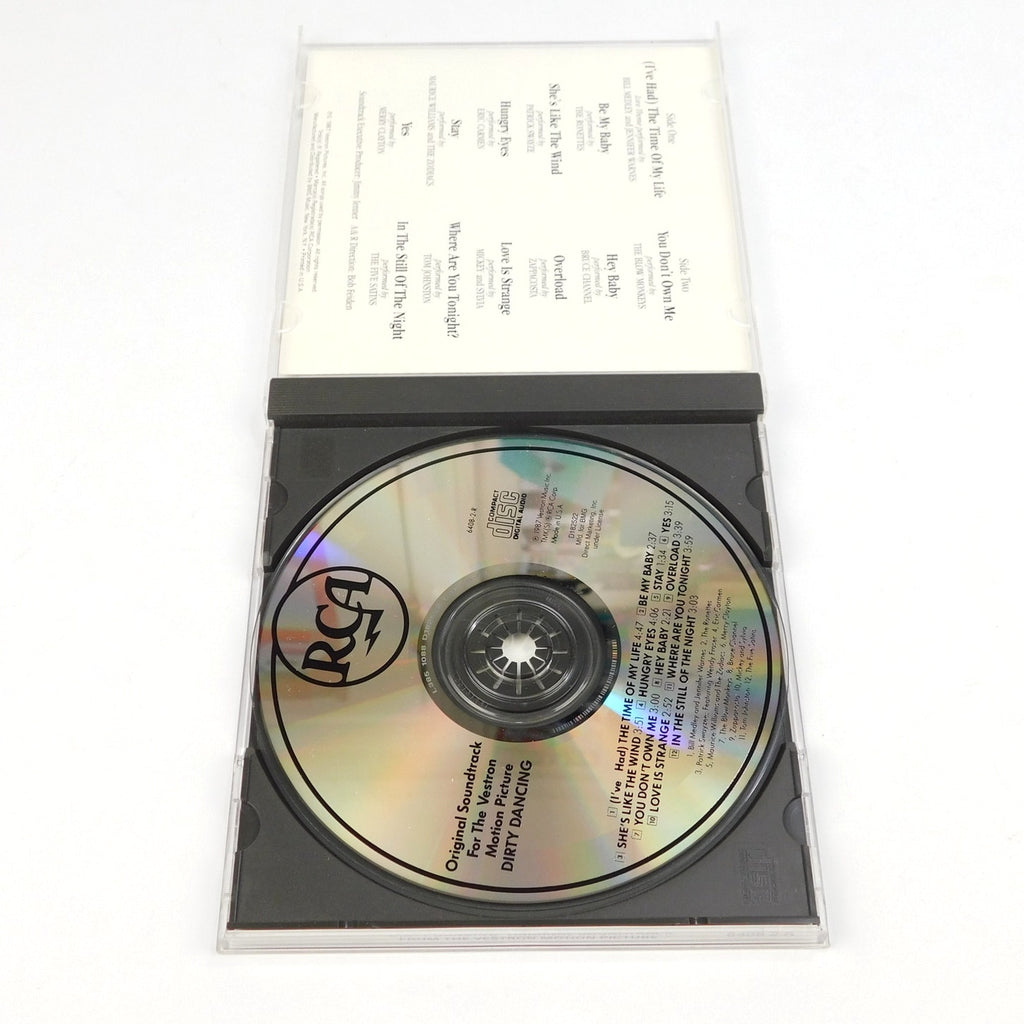 Dirty Dancing Movie Soundtrack CD 1987 Tested RCA Records 6408-2-R