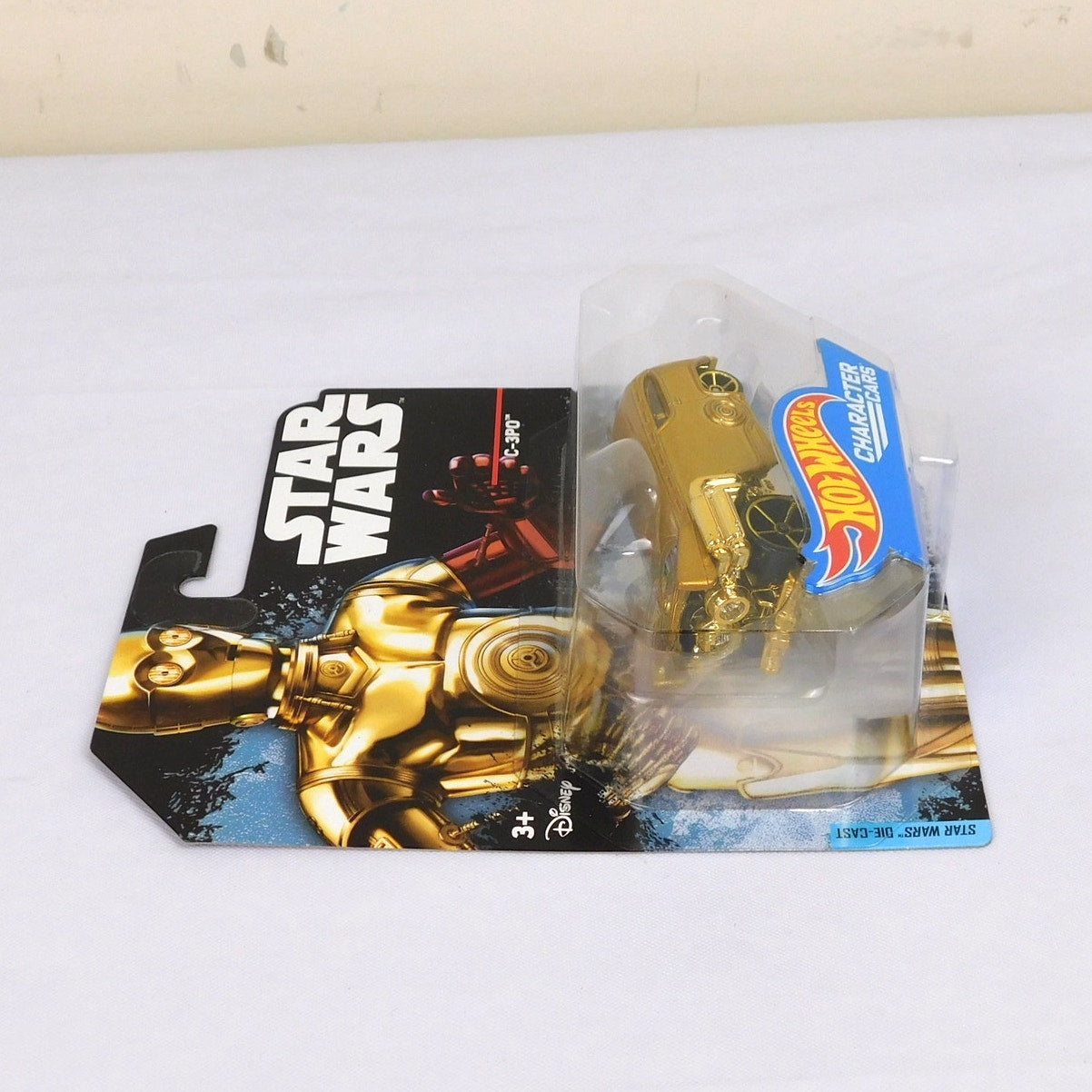 Star Wars C-3PO Hot Wheels Character Cars Diecast 2014 New Sealed 1/64