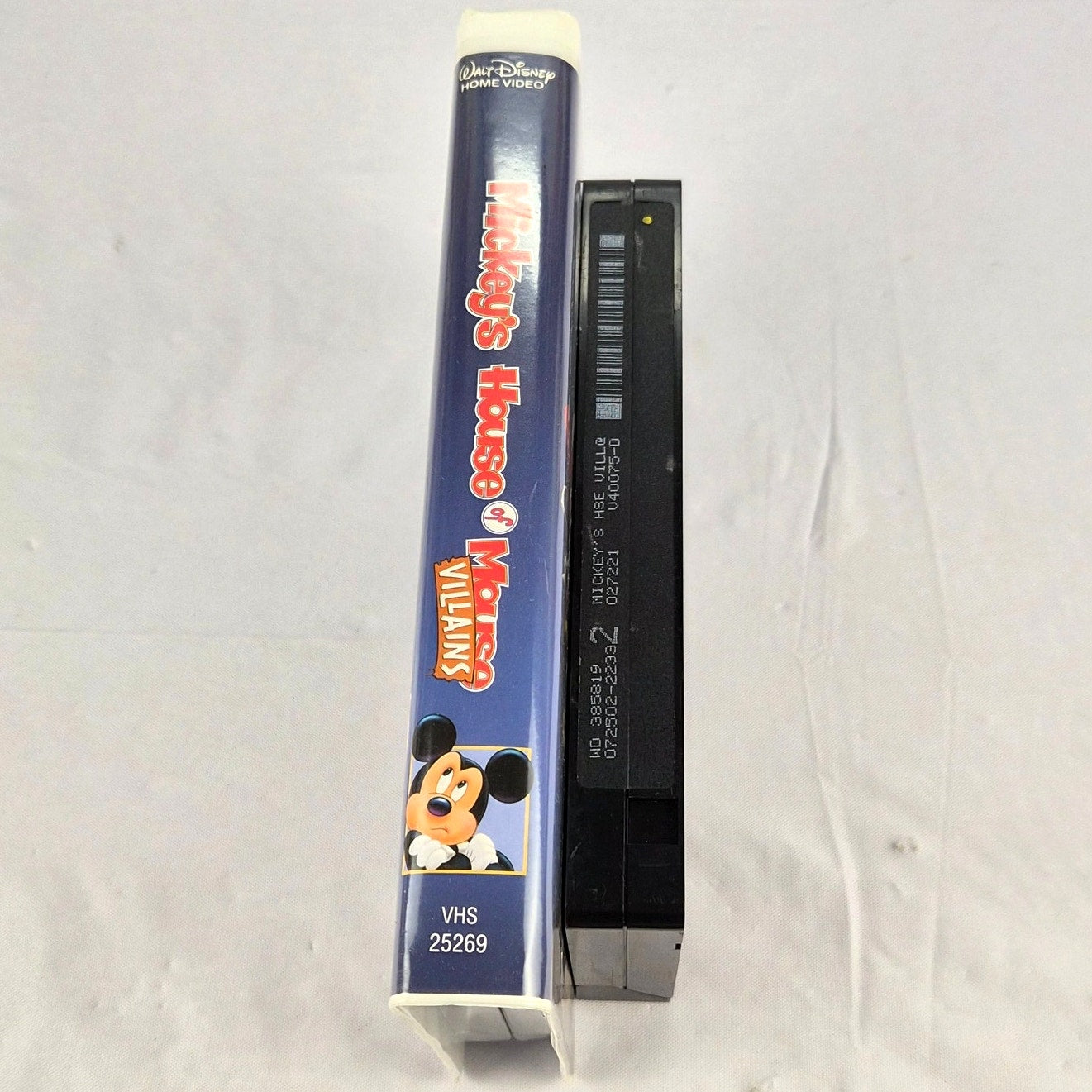 Mickey's House Of Villains VHS 2002 Tested Disney Clamshell w/ Inserts