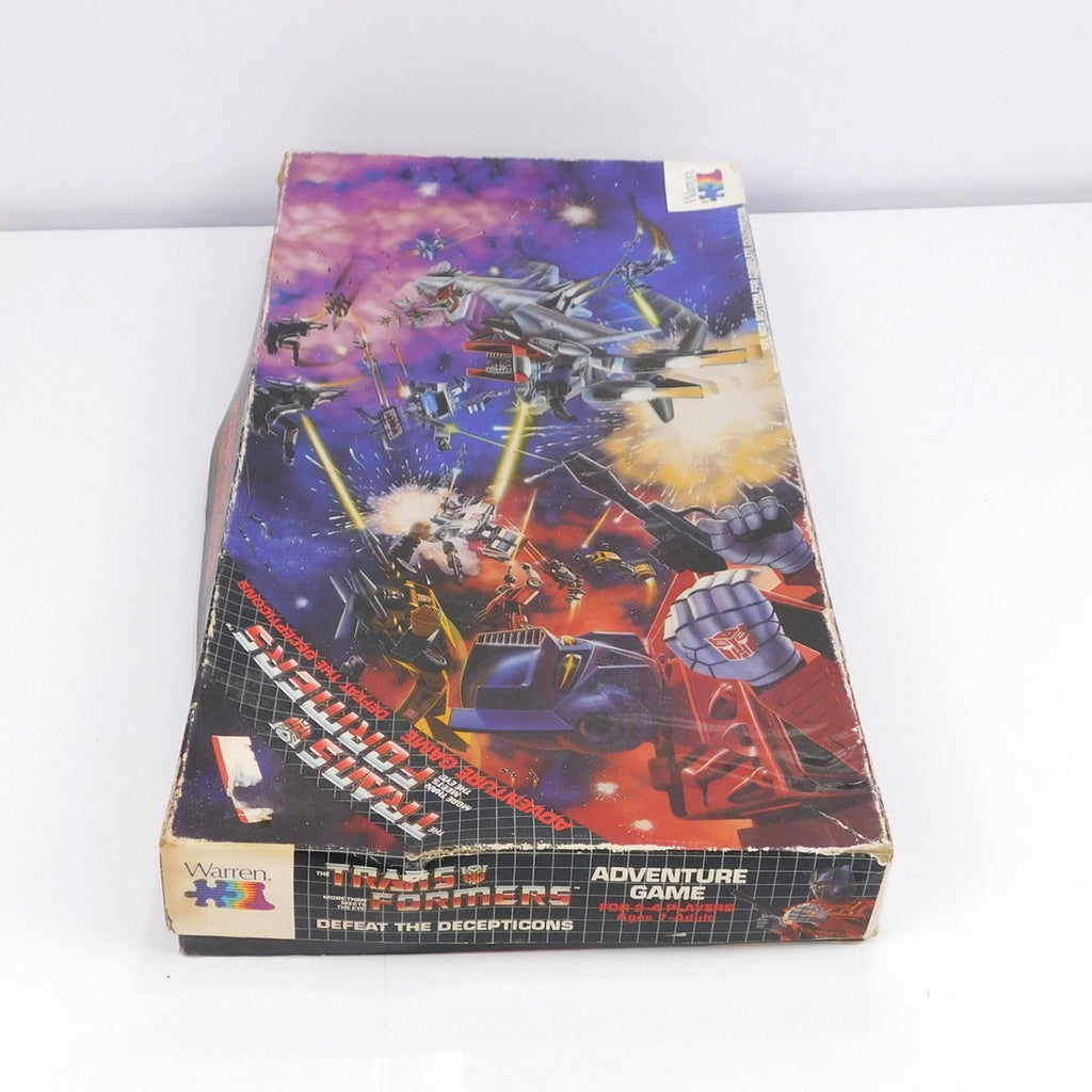 1986 Transformers Adventure Game Complete CIB Warren Hasbro Board Game